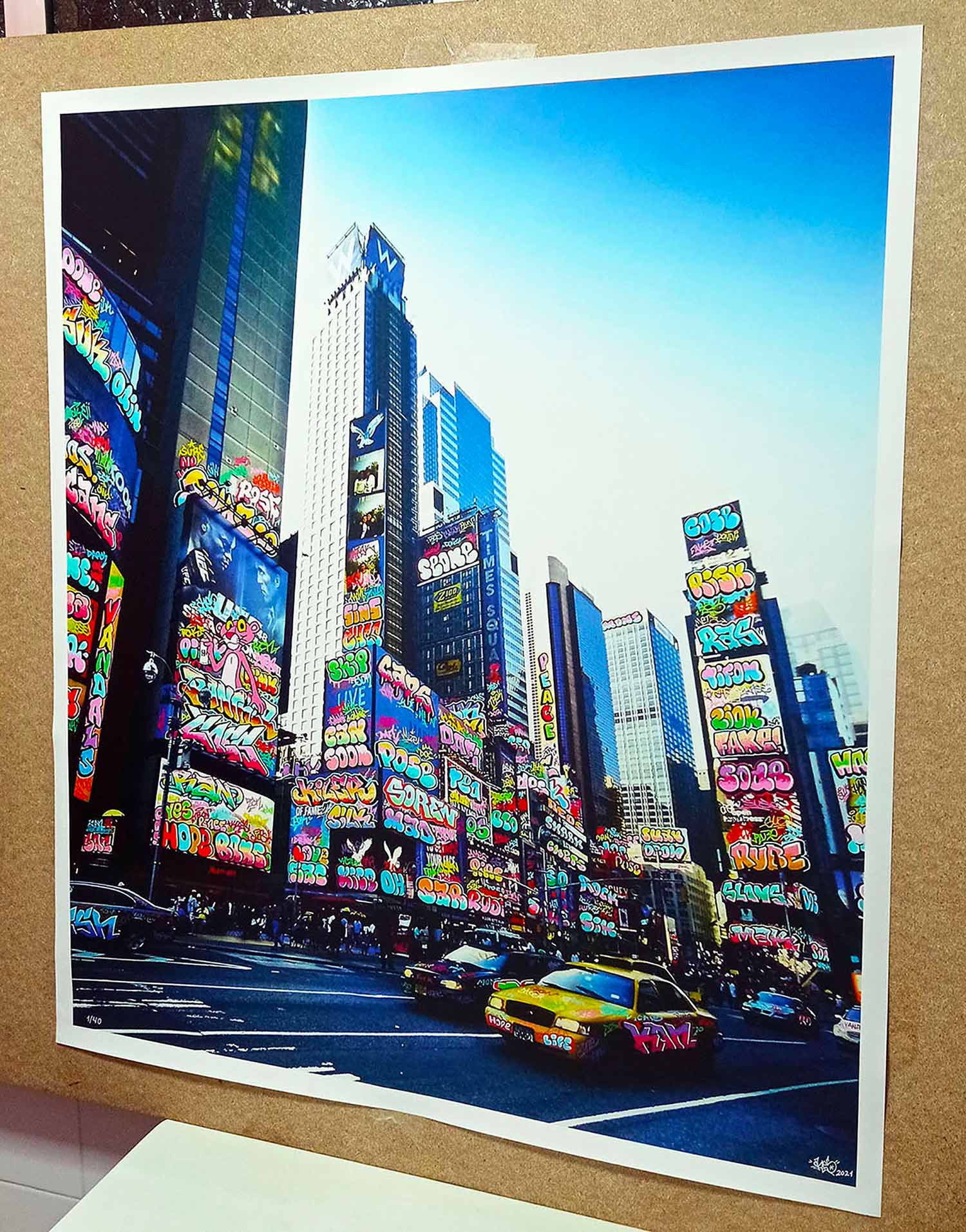 Ches, Vandalism in Manhattan, edition - Artalistic online contemporary art buying and selling gallery