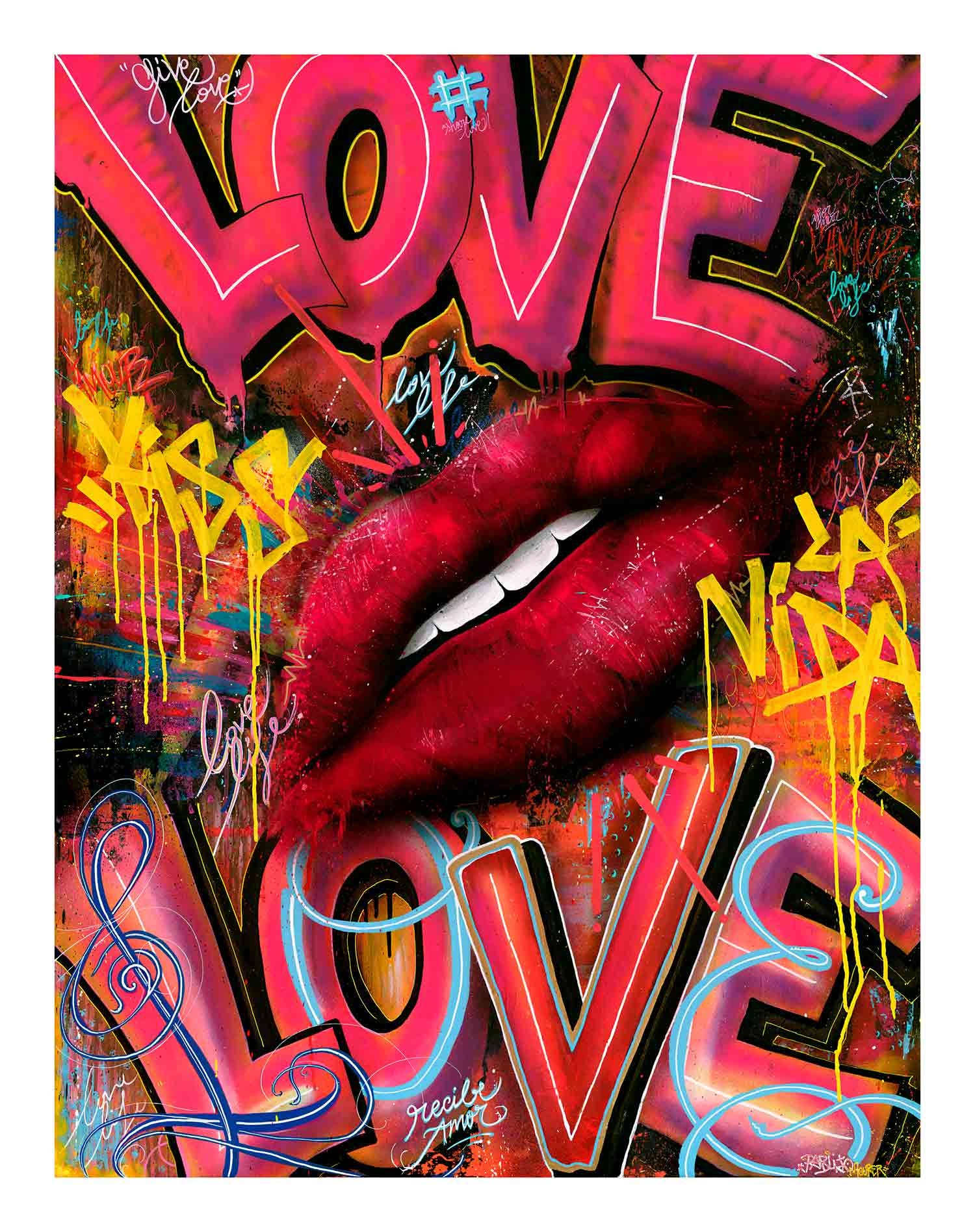 Pablo Mourer, Puro amor, edition - Artalistic online contemporary art buying and selling gallery