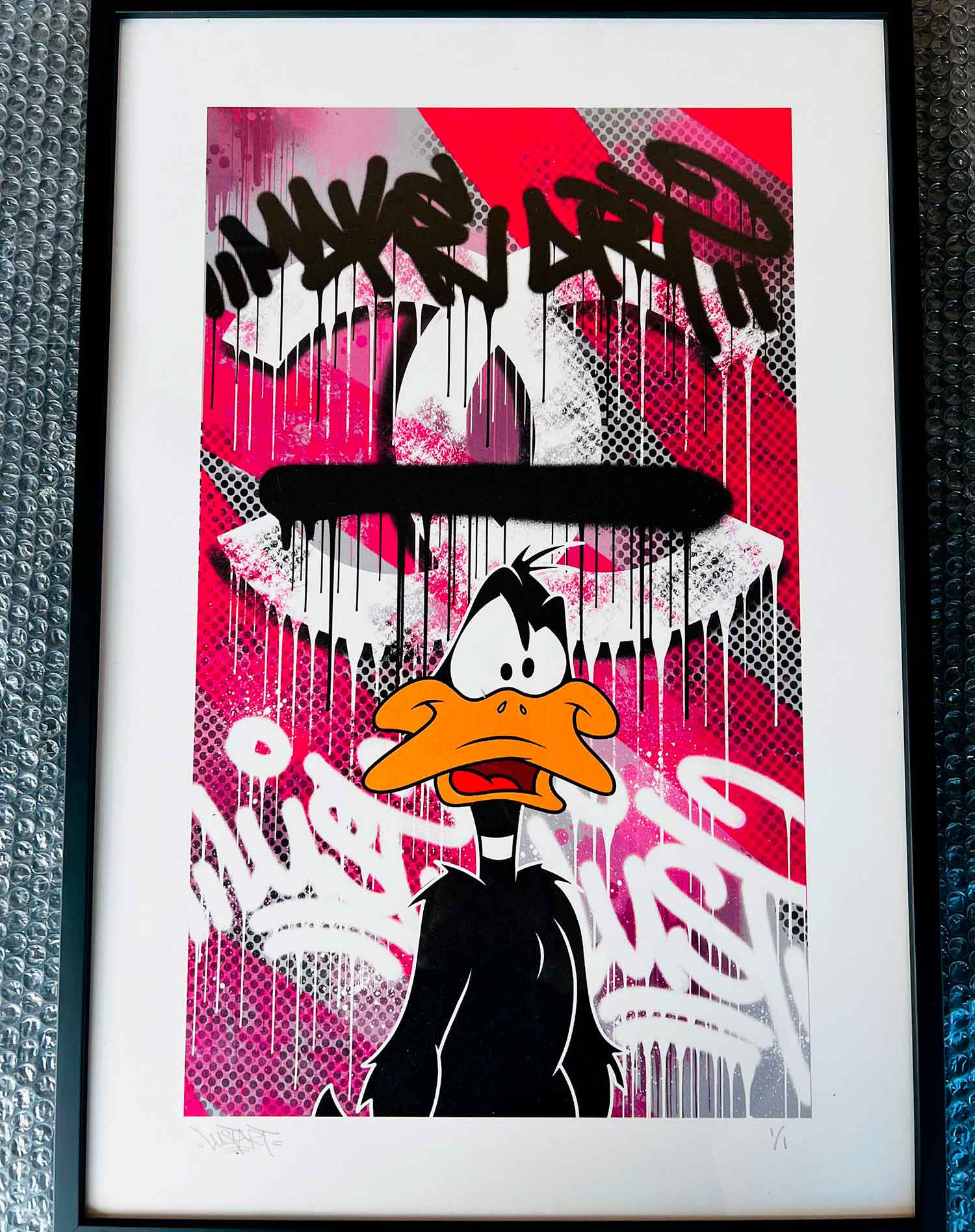 Lustart, Daffy make art, edition - Artalistic online contemporary art buying and selling gallery