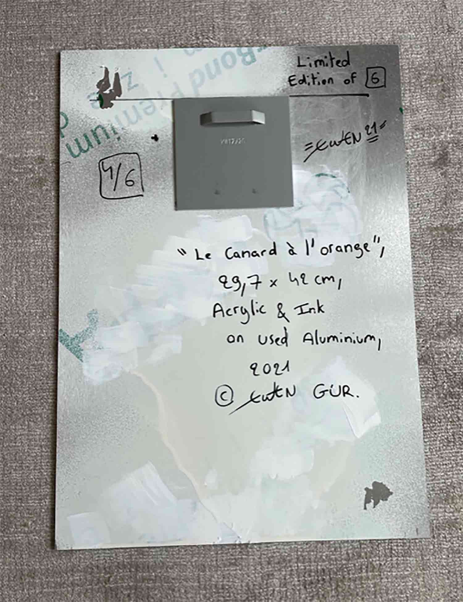 Ewen Gur, Le canard à l'orange, edition - Artalistic online contemporary art buying and selling gallery