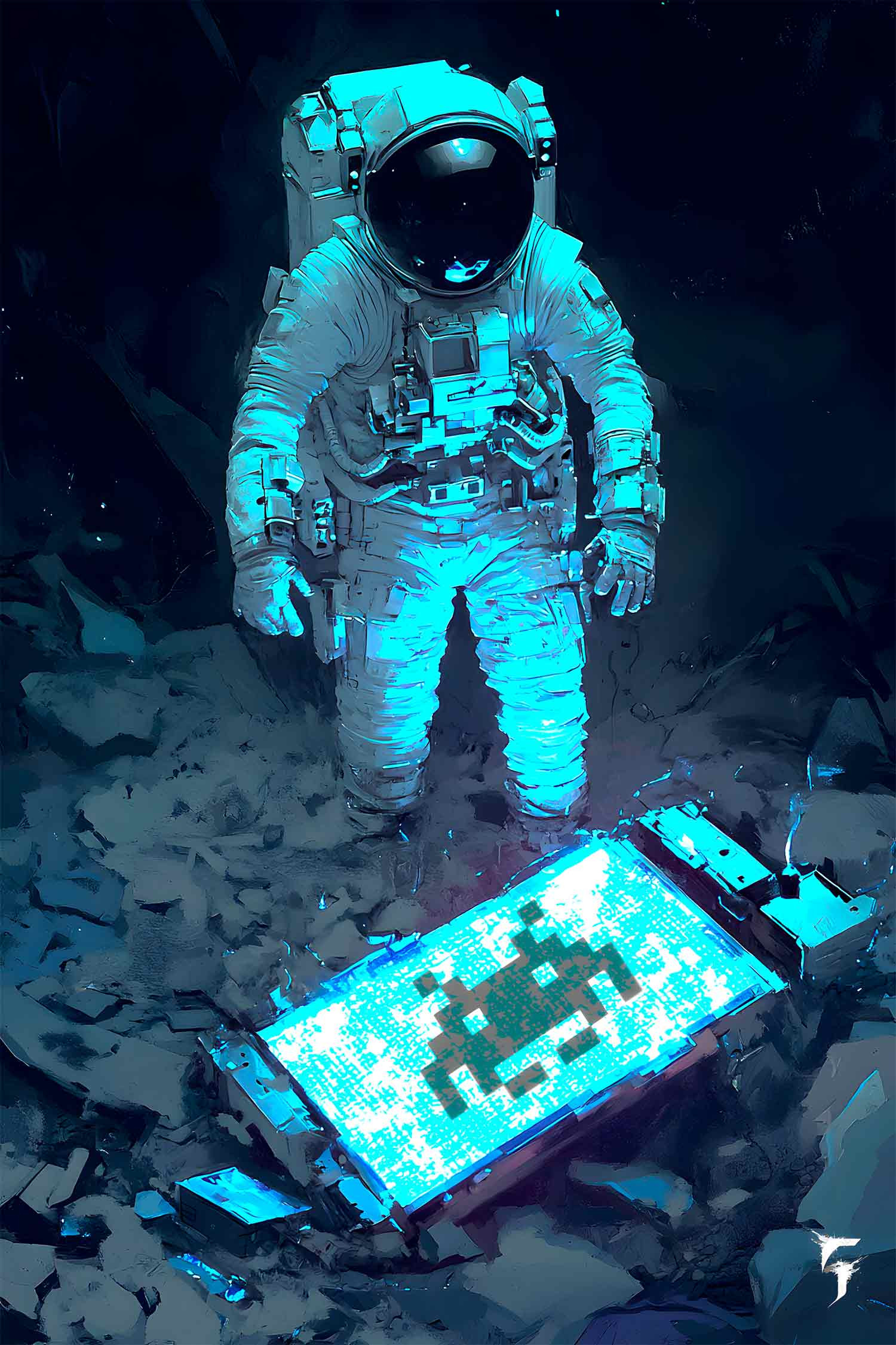 Chroma, Lunar invasion, edition - Artalistic online contemporary art buying and selling gallery