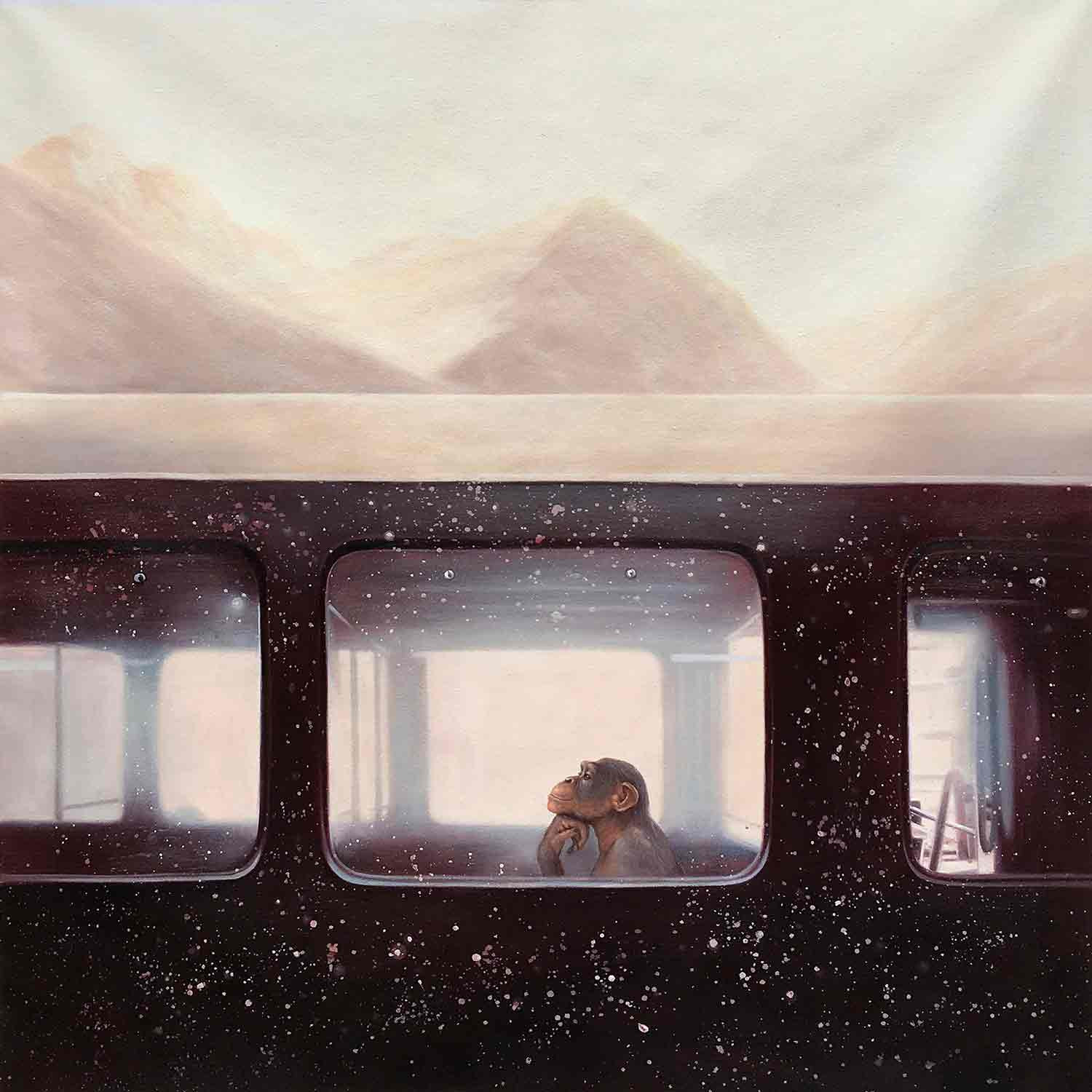 Mr Strange, to be or not to be, painting - Artalistic online contemporary art buying and selling gallery
