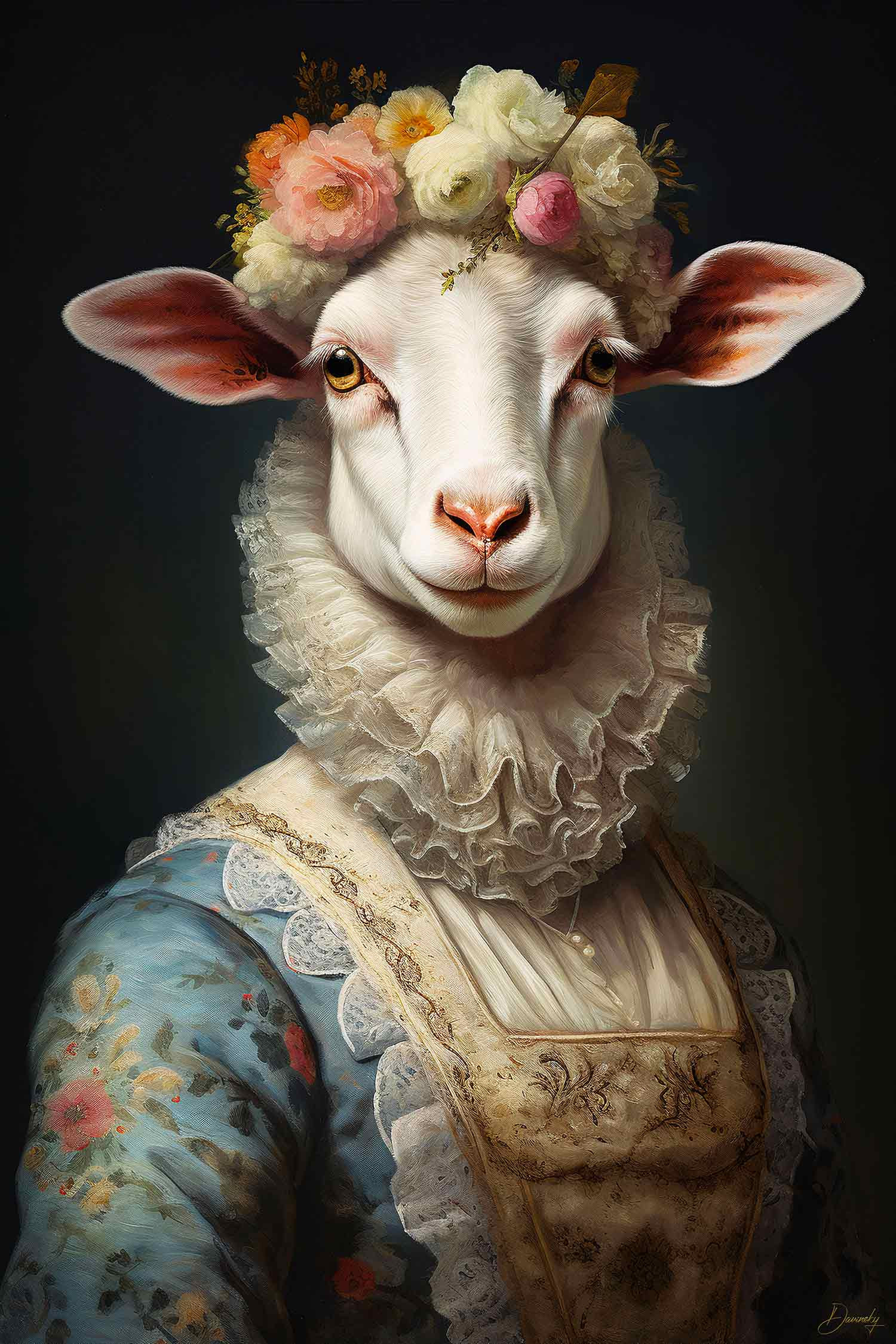 Davinsky, Queen Philippa de Pâturage, edition - Artalistic online contemporary art buying and selling gallery