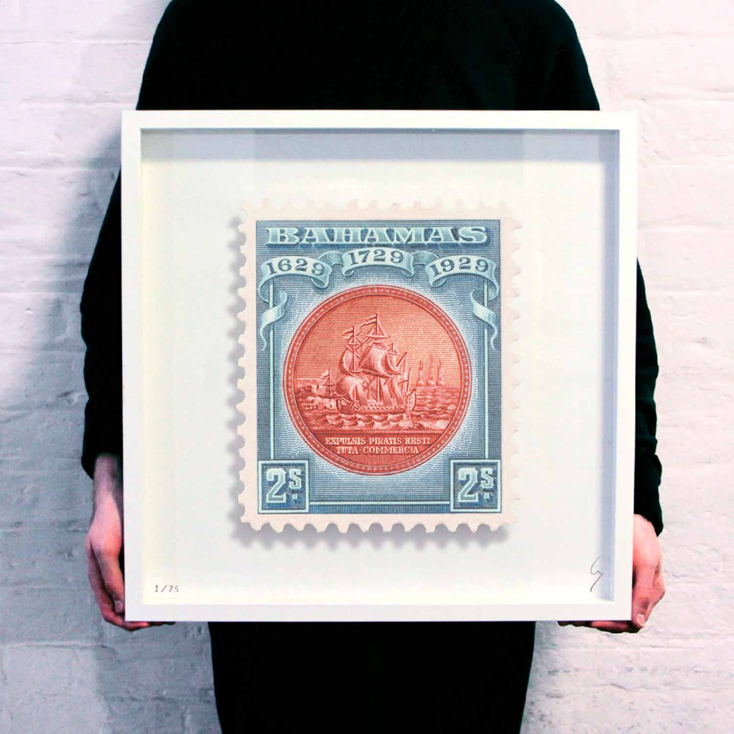 Guy Bee, Bahamas Stamp, Edition - Artalistic online contemporary art buying and selling gallery