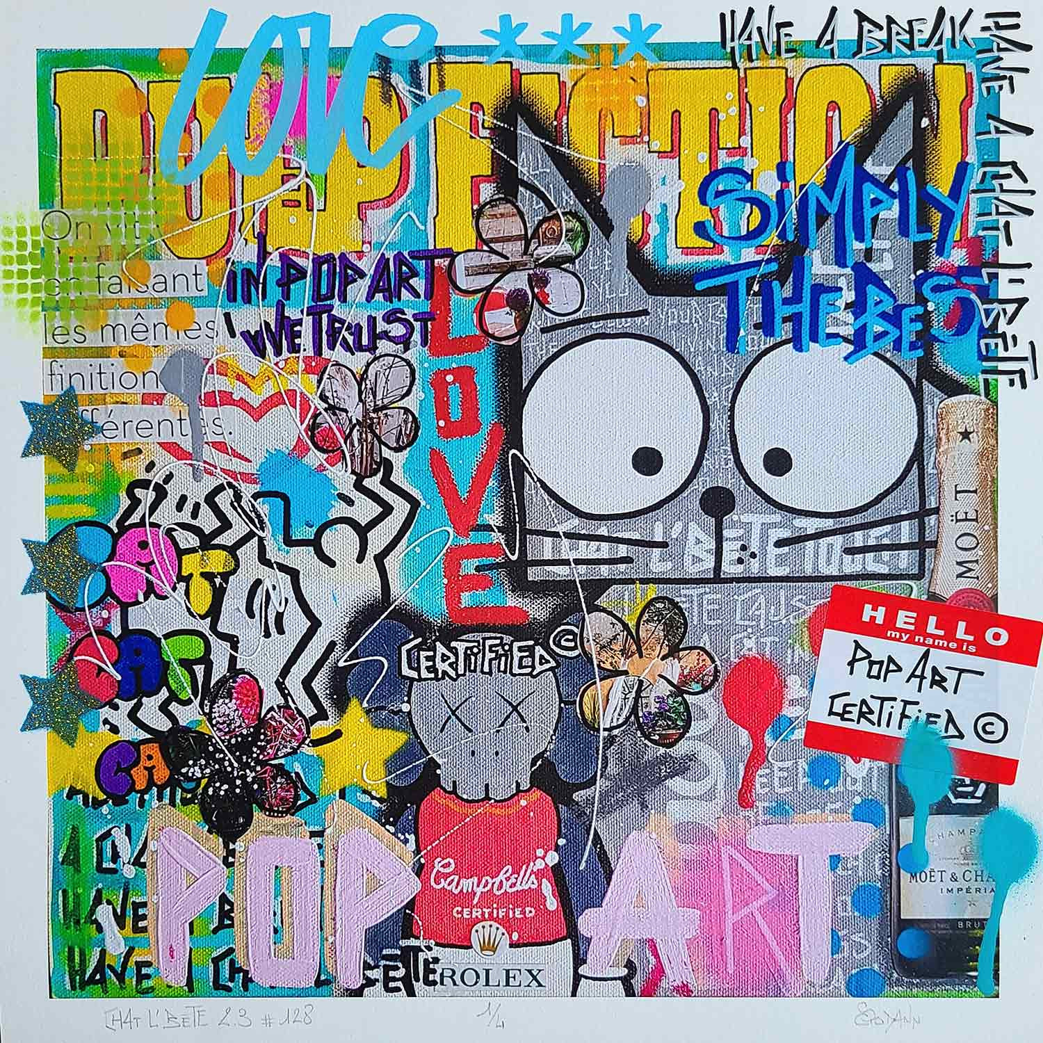 Stéphanie Godann, Chat l'bête, edition - Artalistic online contemporary art buying and selling gallery