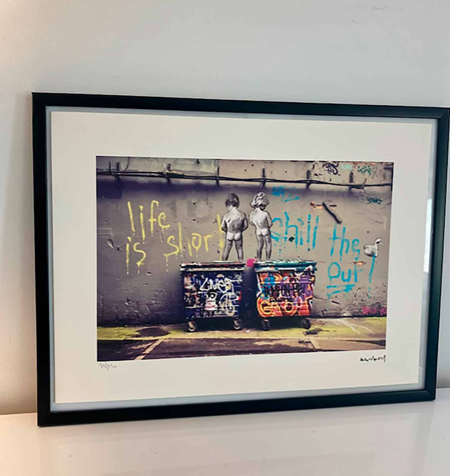 Bansky (d'après), Sans titre, edition - Artalistic online contemporary art buying and selling gallery