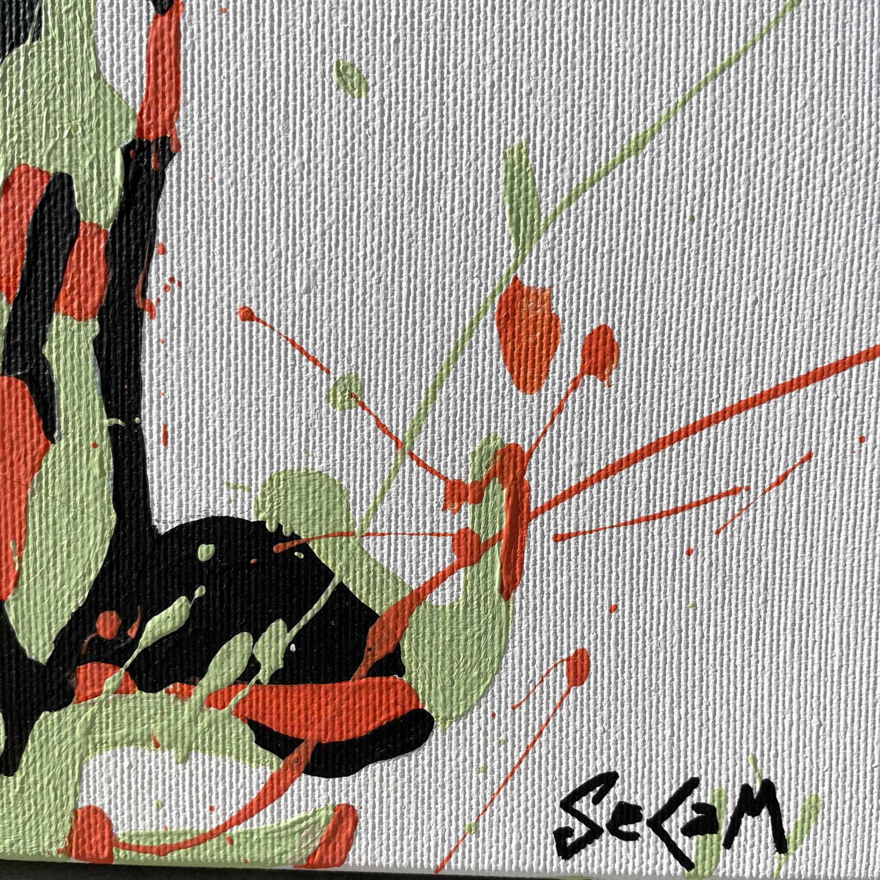 Secam, Gainsbourg, painting - Artalistic online contemporary art buying and selling gallery