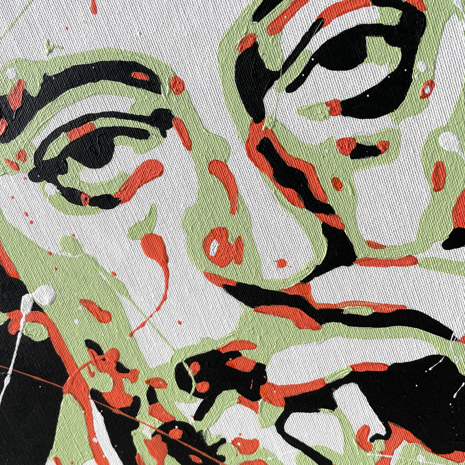 Secam, Gainsbourg, painting - Artalistic online contemporary art buying and selling gallery