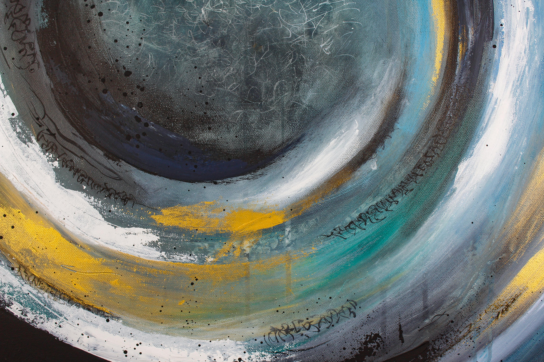 Helena Monniello, Gong, painting - Artalistic online contemporary art buying and selling gallery