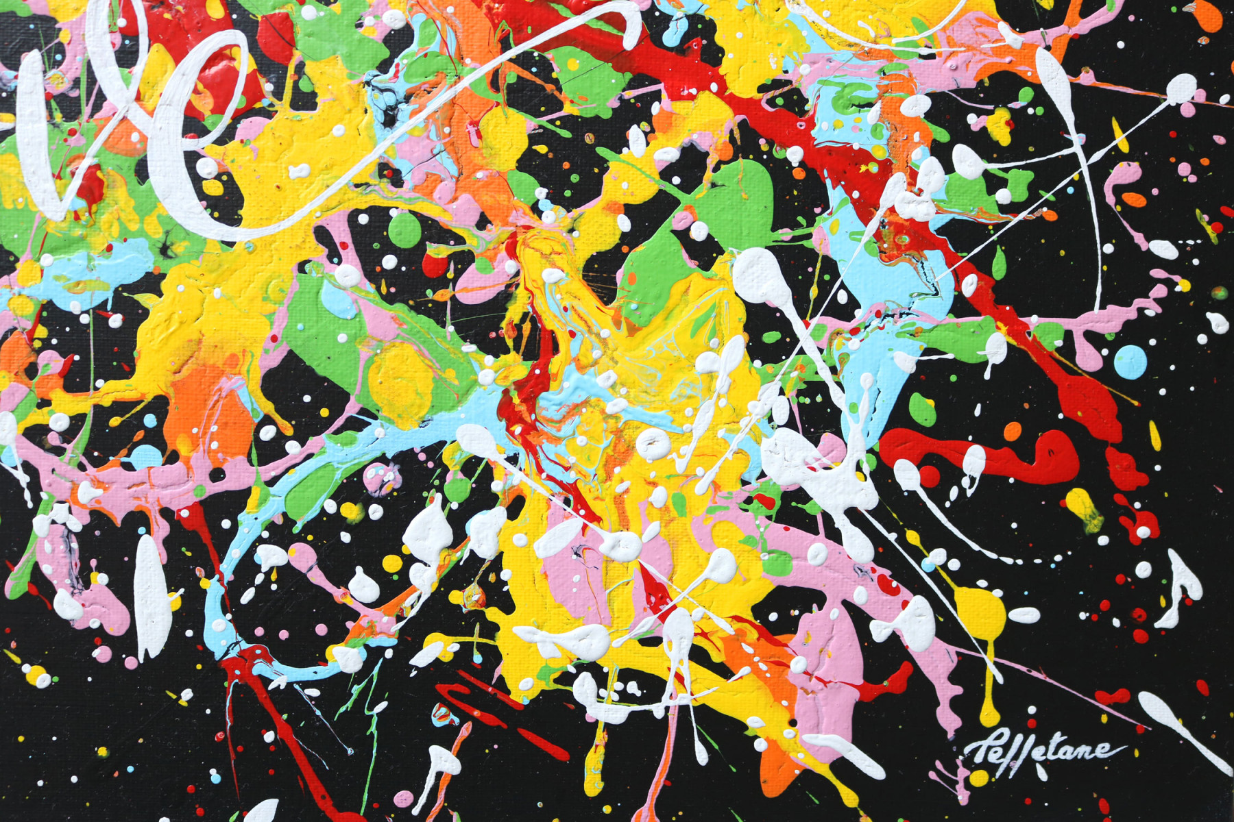 Isabelle Pelletane, The power of love, painting - Artalistic online contemporary art buying and selling gallery