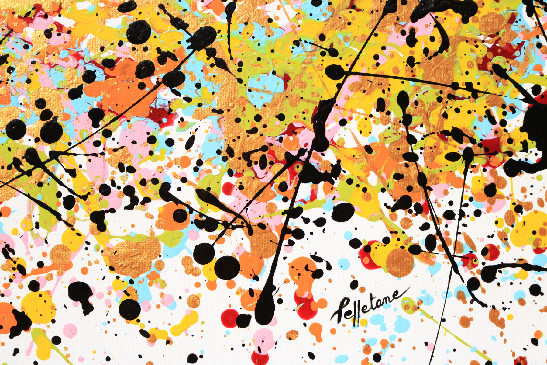 Isabelle Pelletane, Love is in the air, painting - Artalistic online contemporary art buying and selling gallery