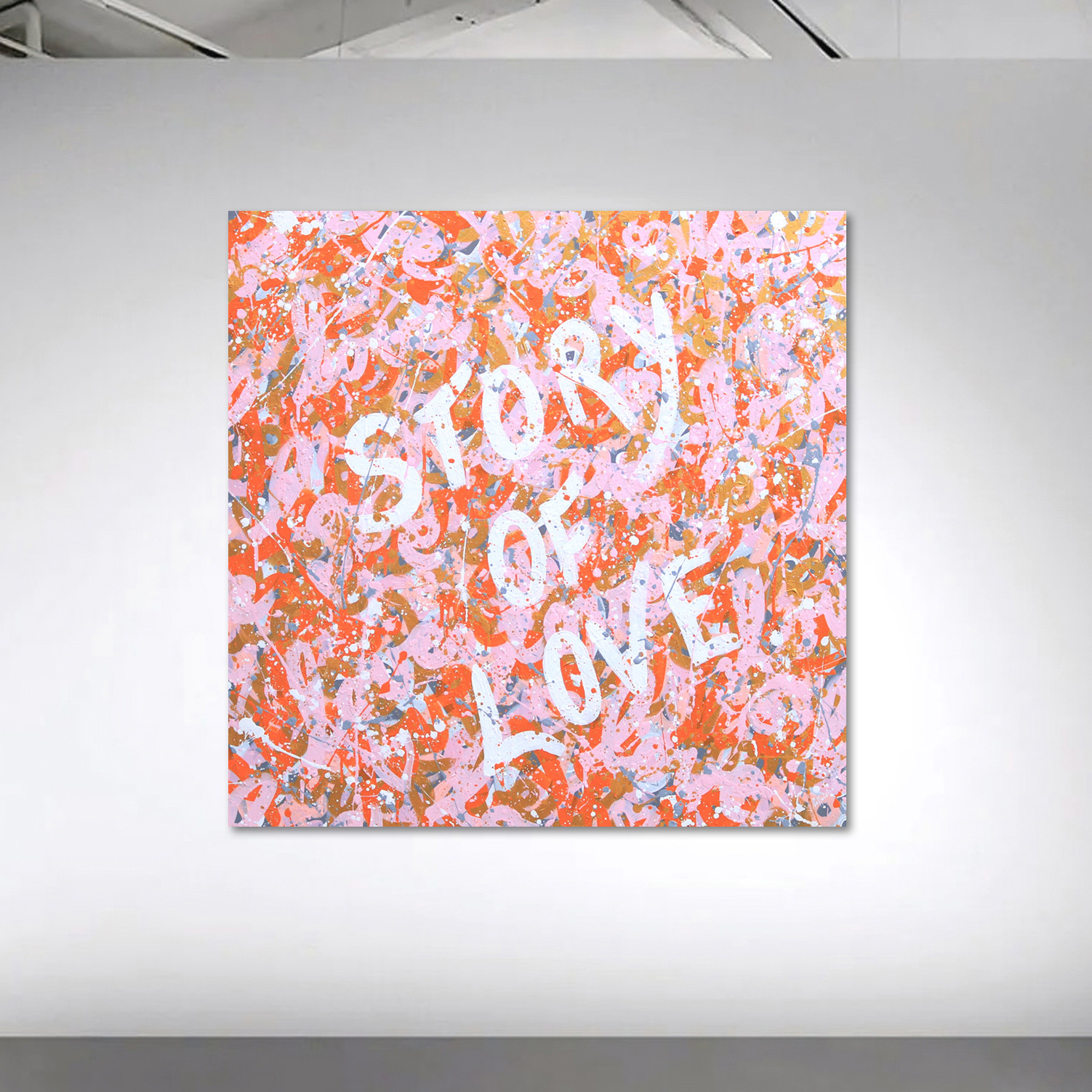 Isabelle Pelletane, Story of love, painting - Artalistic online contemporary art buying and selling gallery