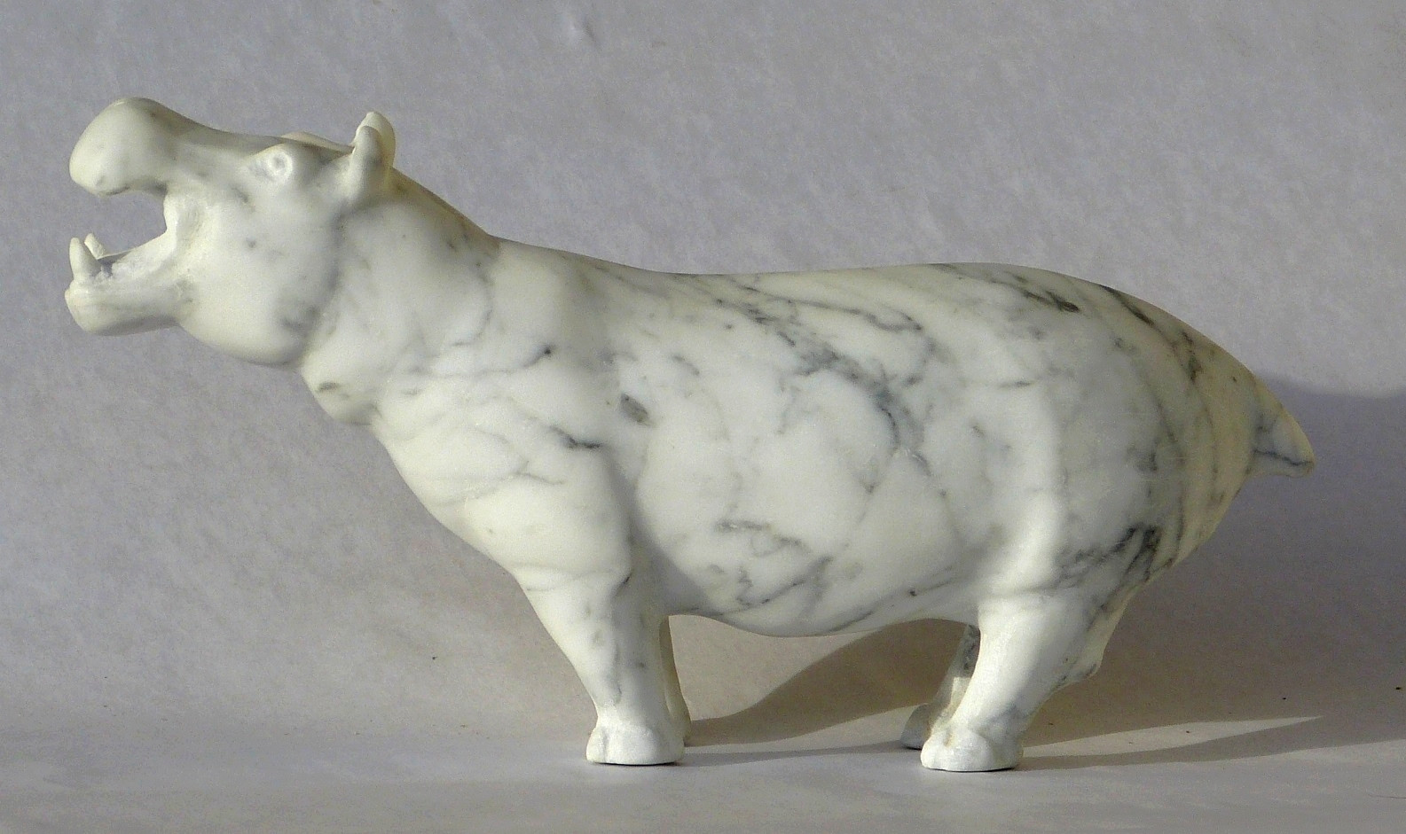 Jean-Michel Garino, Hippopotame, sculpture - Artalistic online contemporary art buying and selling gallery