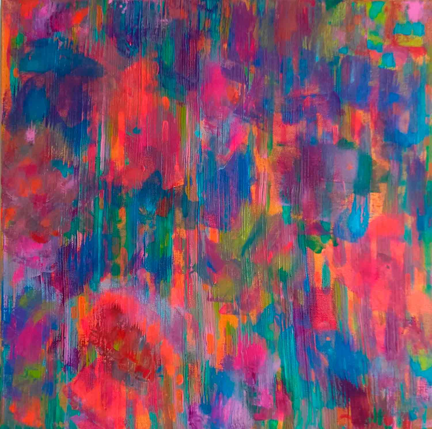 Emilie Lainé, Coquelicots, Peinture - Galerie de vente et d’achat d’art contemporain en ligne Artalistic