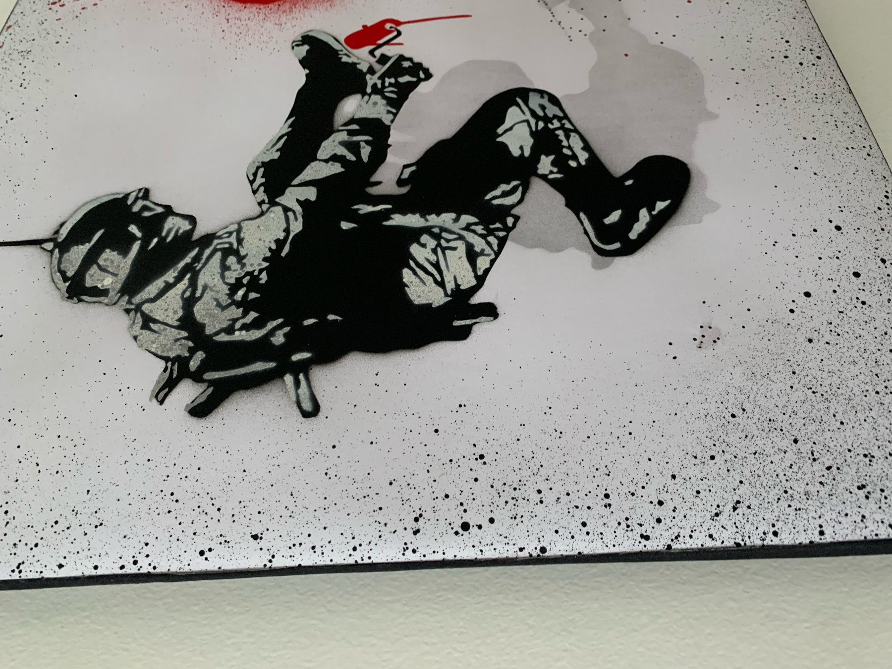 Asko Art, Street of red, painting - Artalistic online contemporary art buying and selling gallery