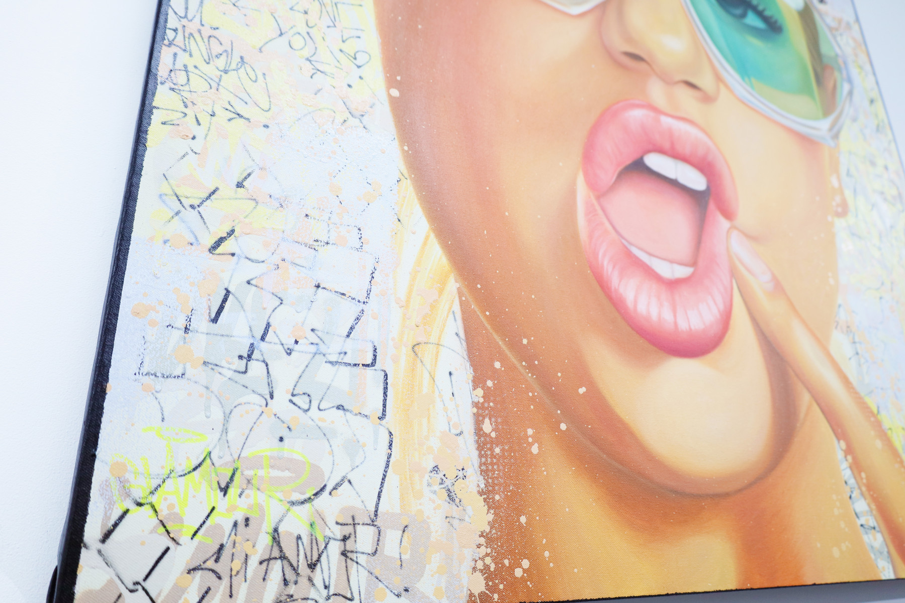 Vincent Bardou, Retro portrait, painting - Artalistic online contemporary art buying and selling gallery