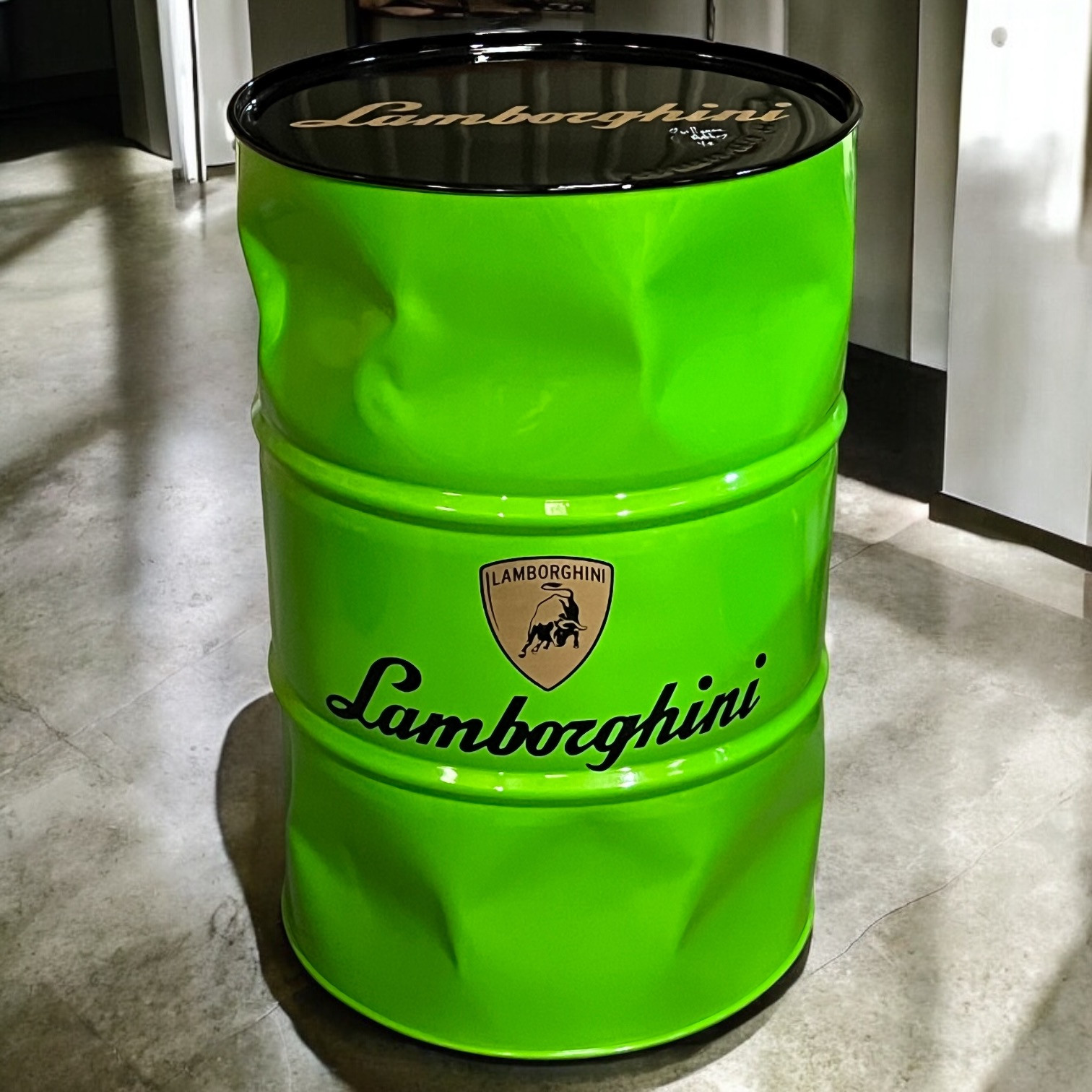 Guillaume Anthony, Baril Lamborghini, sculpture - Artalistic online contemporary art buying and selling gallery