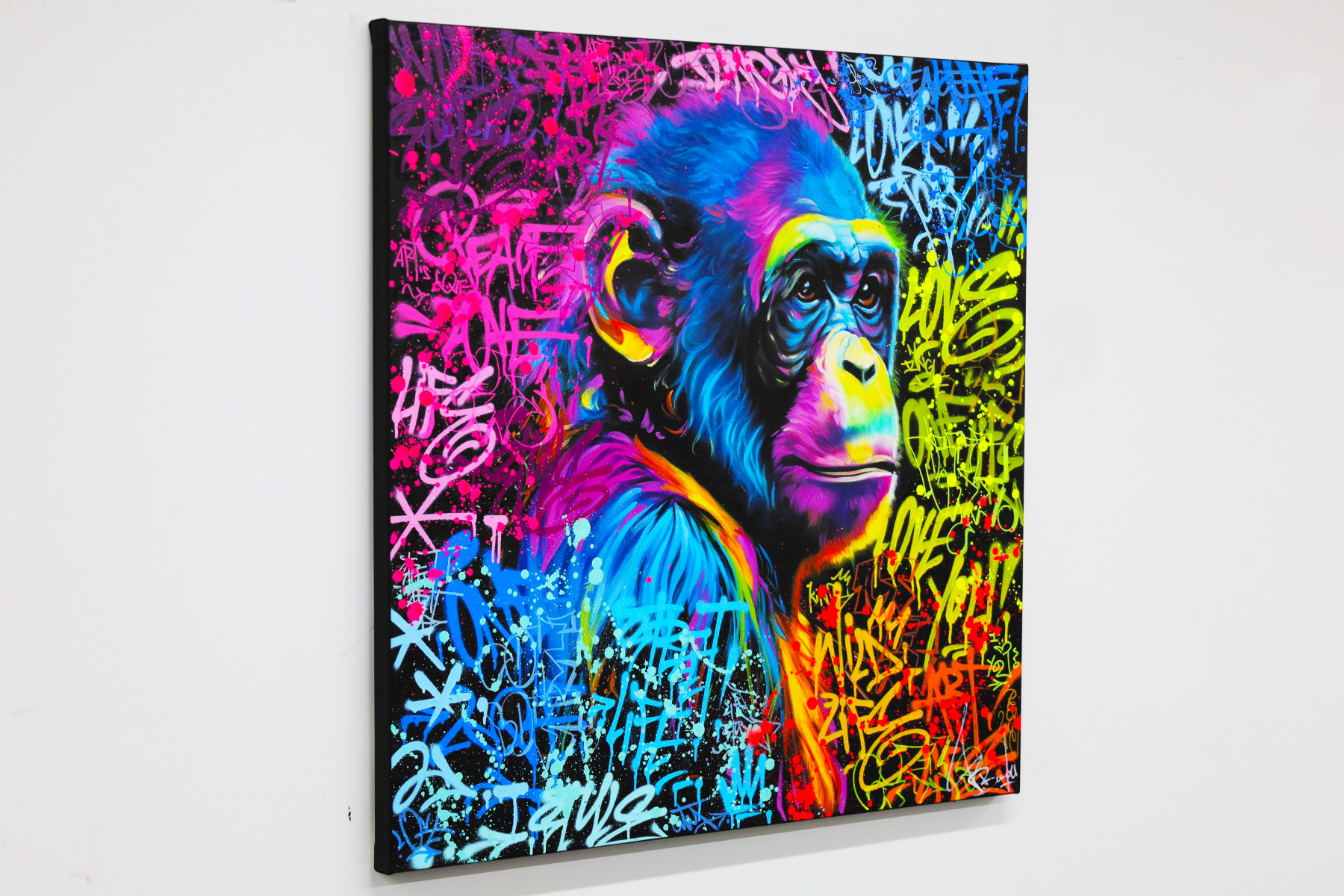 Vincent Bardou, Street Monkey Symphony, painting - Artalistic online contemporary art buying and selling gallery