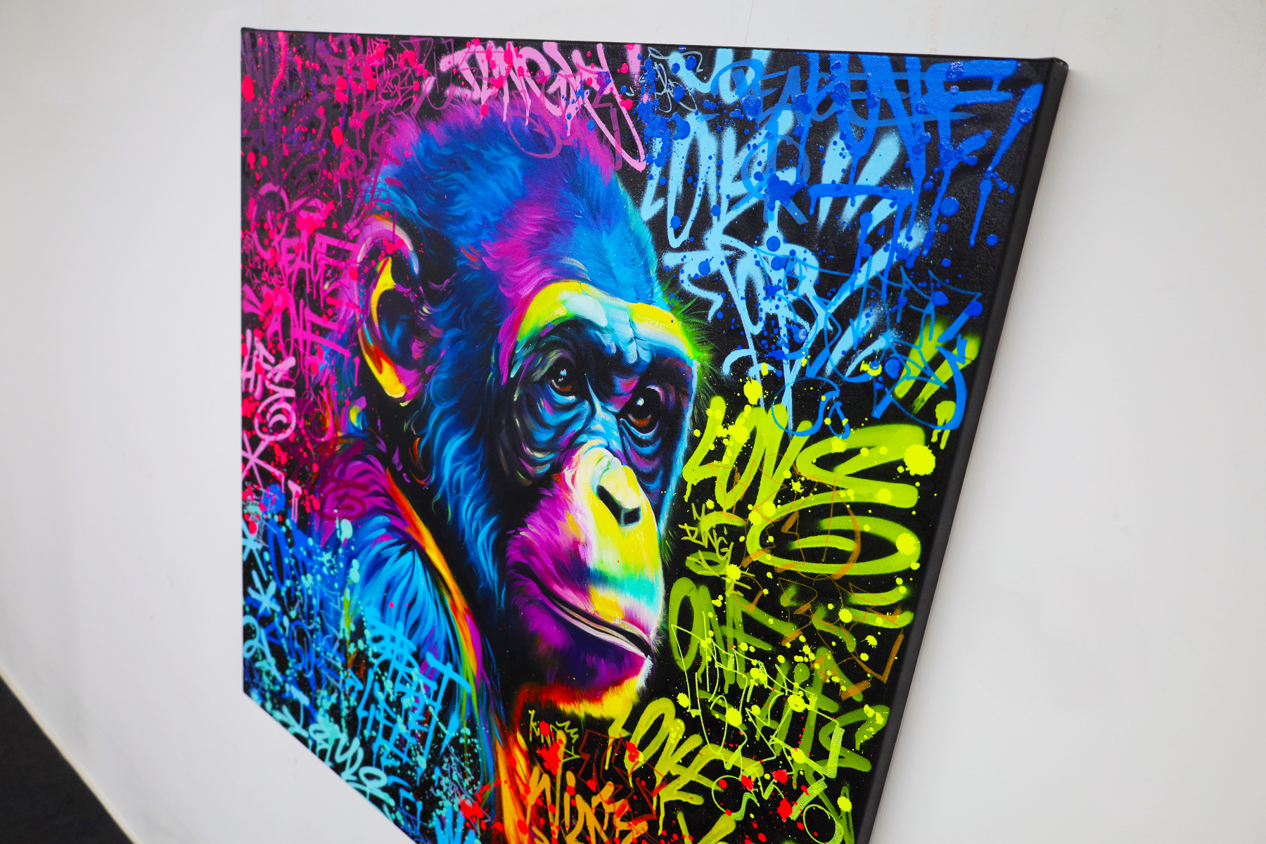 Vincent Bardou, Street Monkey Symphony, painting - Artalistic online contemporary art buying and selling gallery