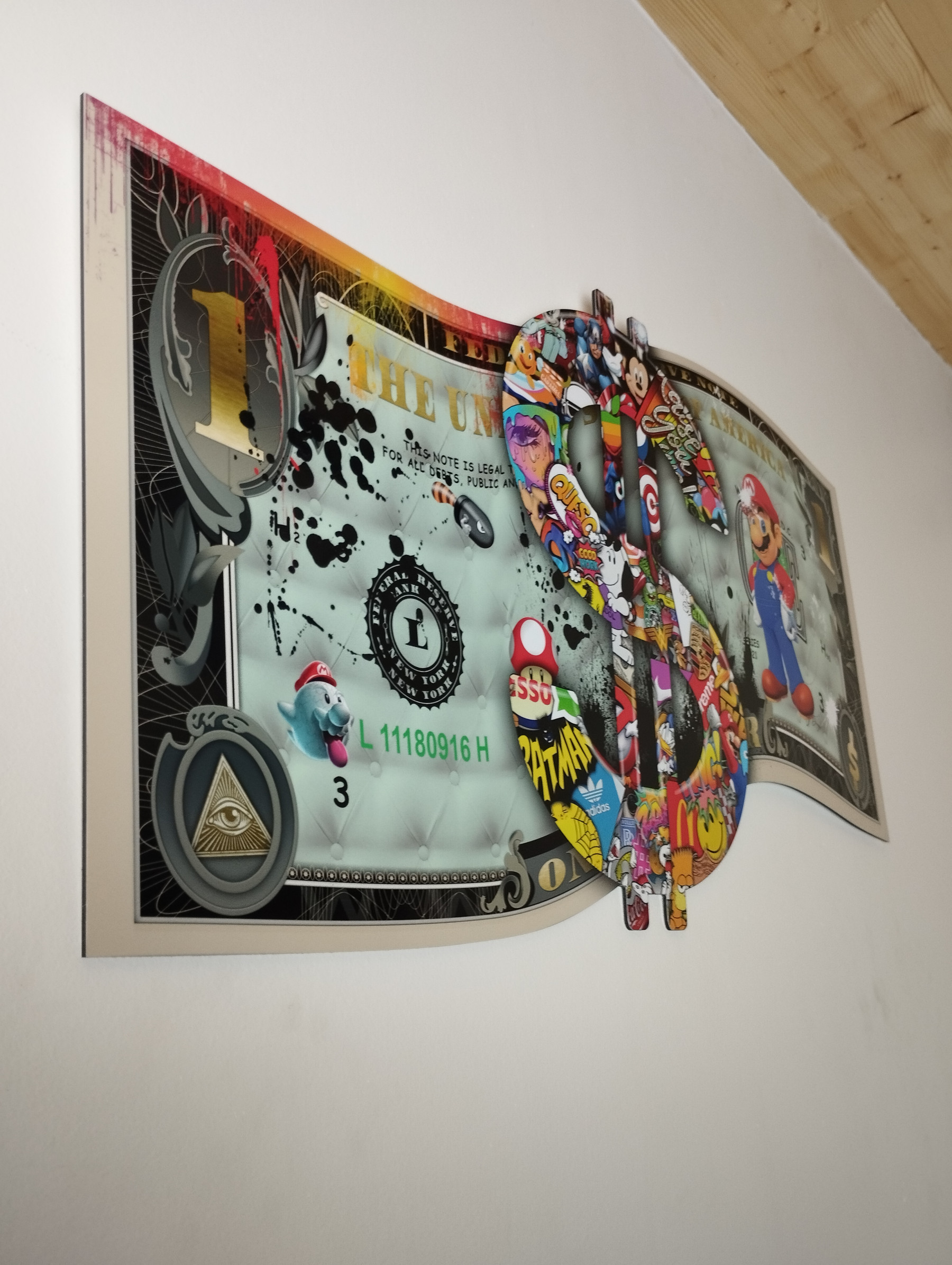Lascaz, Mario Dollar, painting - Artalistic online contemporary art buying and selling gallery