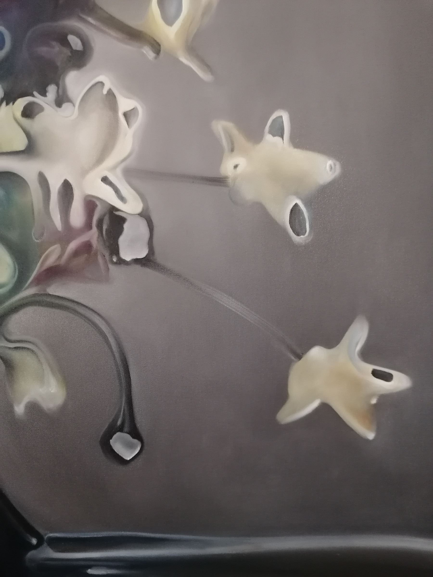 Stefano Mazzolini, Bluville, painting - Artalistic online contemporary art buying and selling gallery