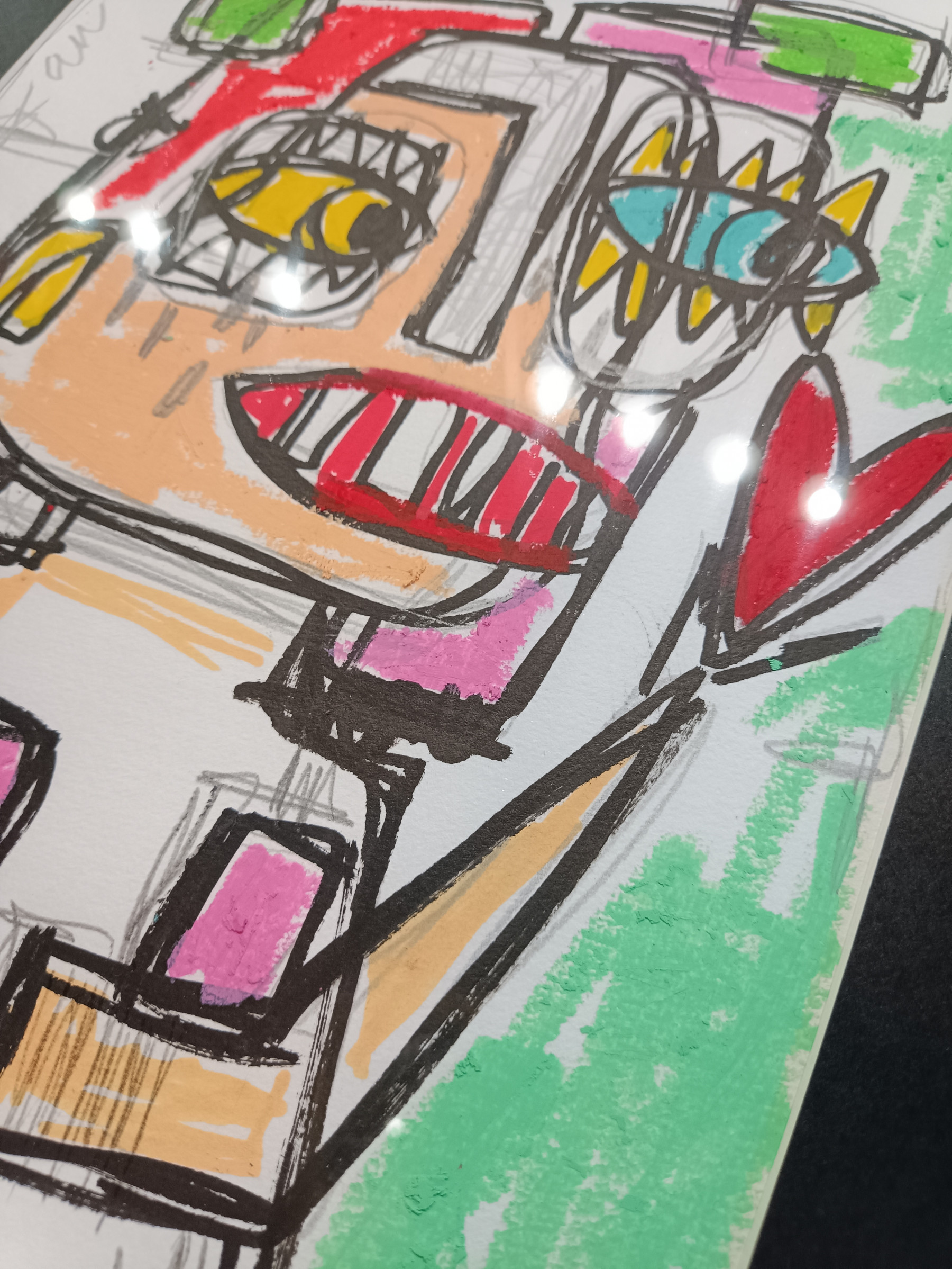 Volt, La diva au coeur, painting - Artalistic online contemporary art buying and selling gallery