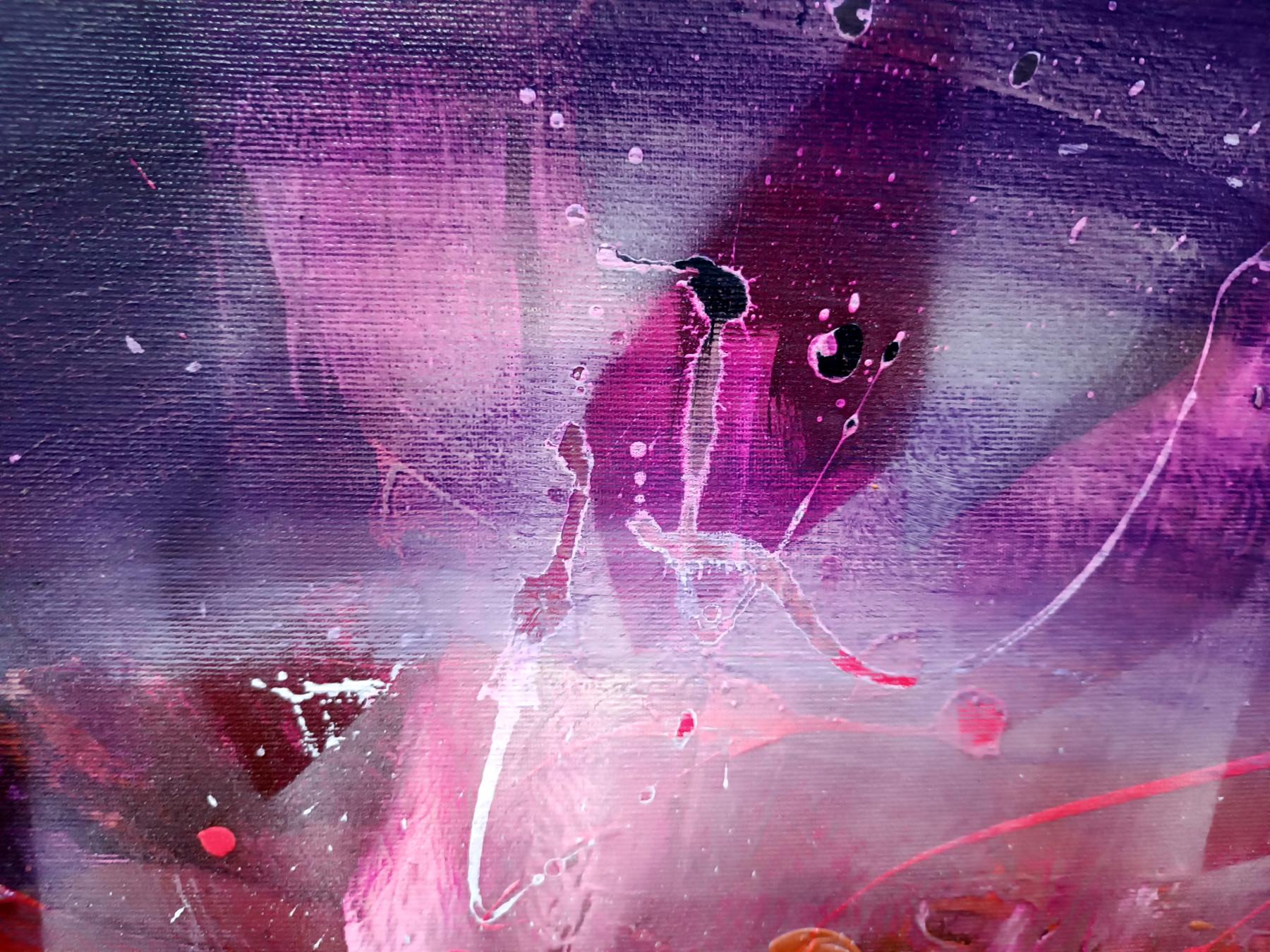 Ovidiu Kloska, The blooming of light from the depths of darkness, painting - Galerie de vente et d’achat d’art contemporain en ligne Artalistic