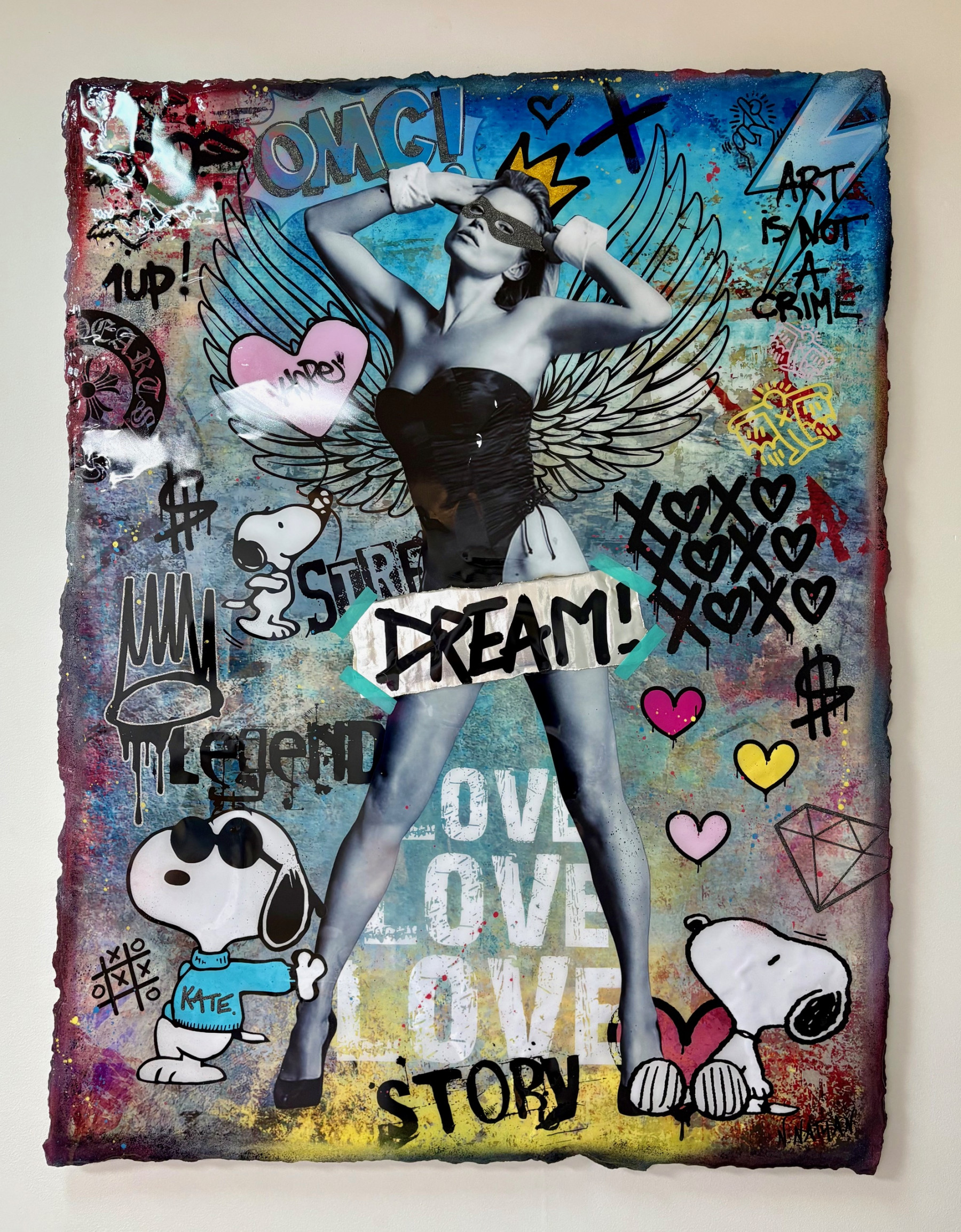 N.Nathan, Dream story, painting - Artalistic online contemporary art buying and selling gallery