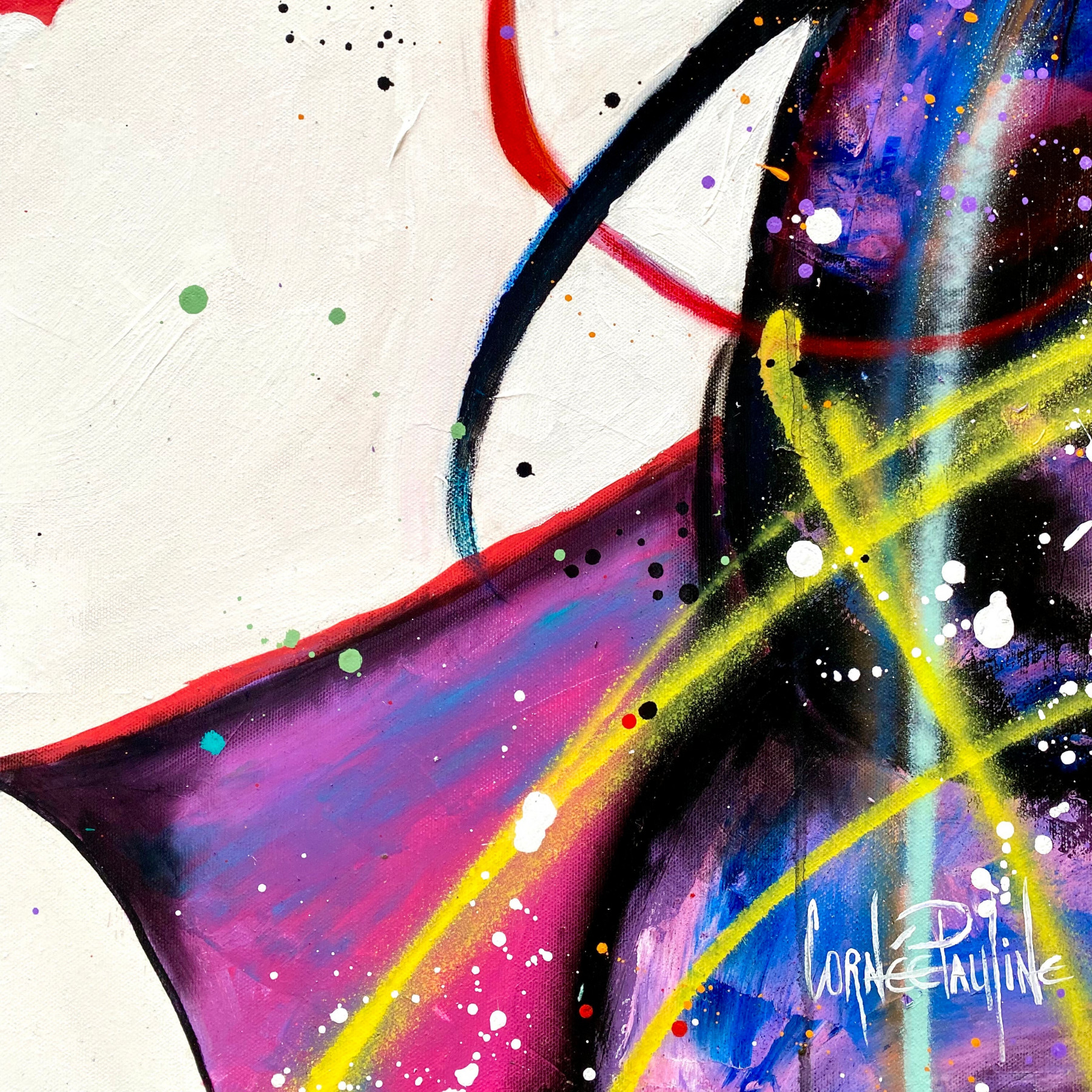 Pauline Cornée, Life is beautiful, painting - Artalistic online contemporary art buying and selling gallery