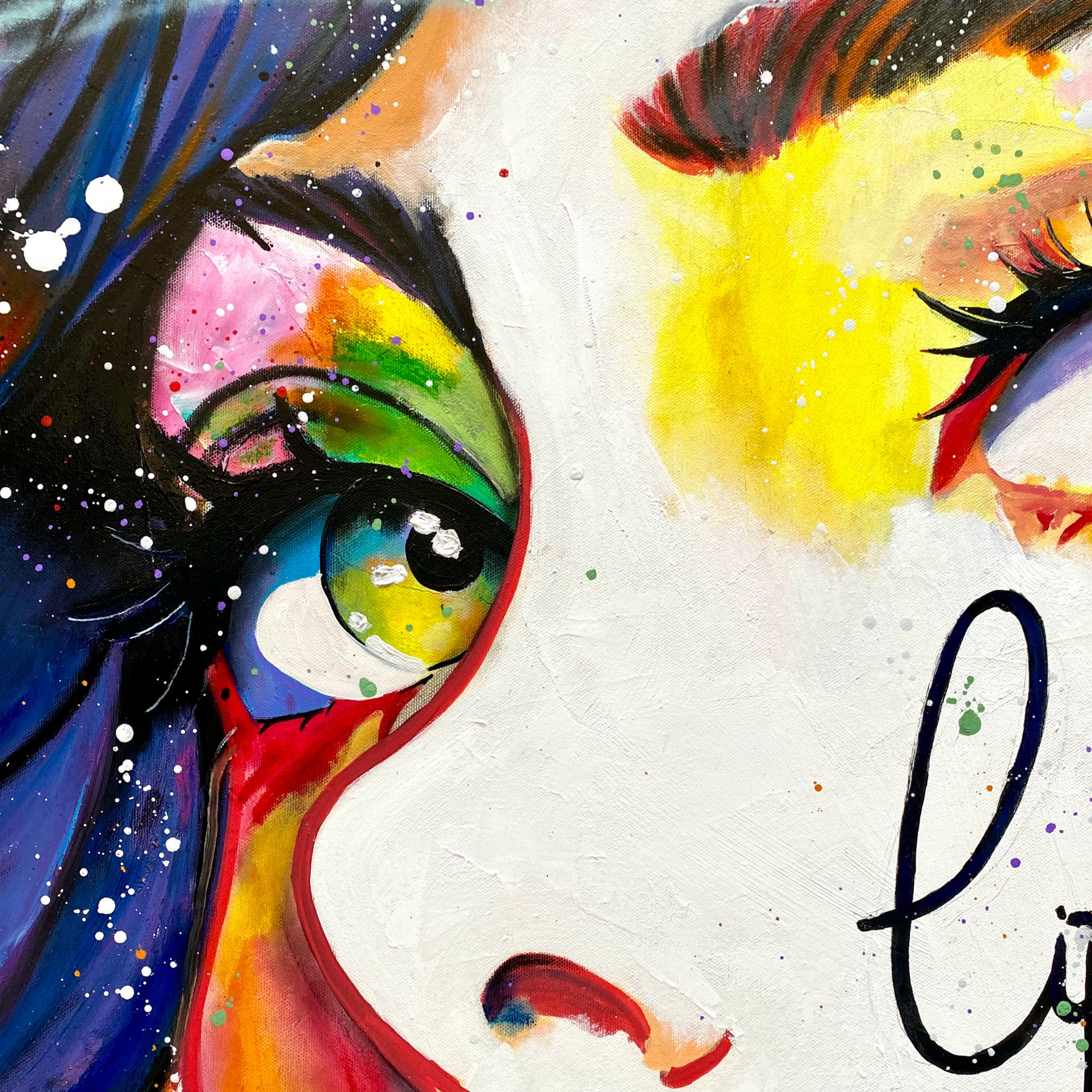 Pauline Cornée, Life is beautiful, painting - Artalistic online contemporary art buying and selling gallery