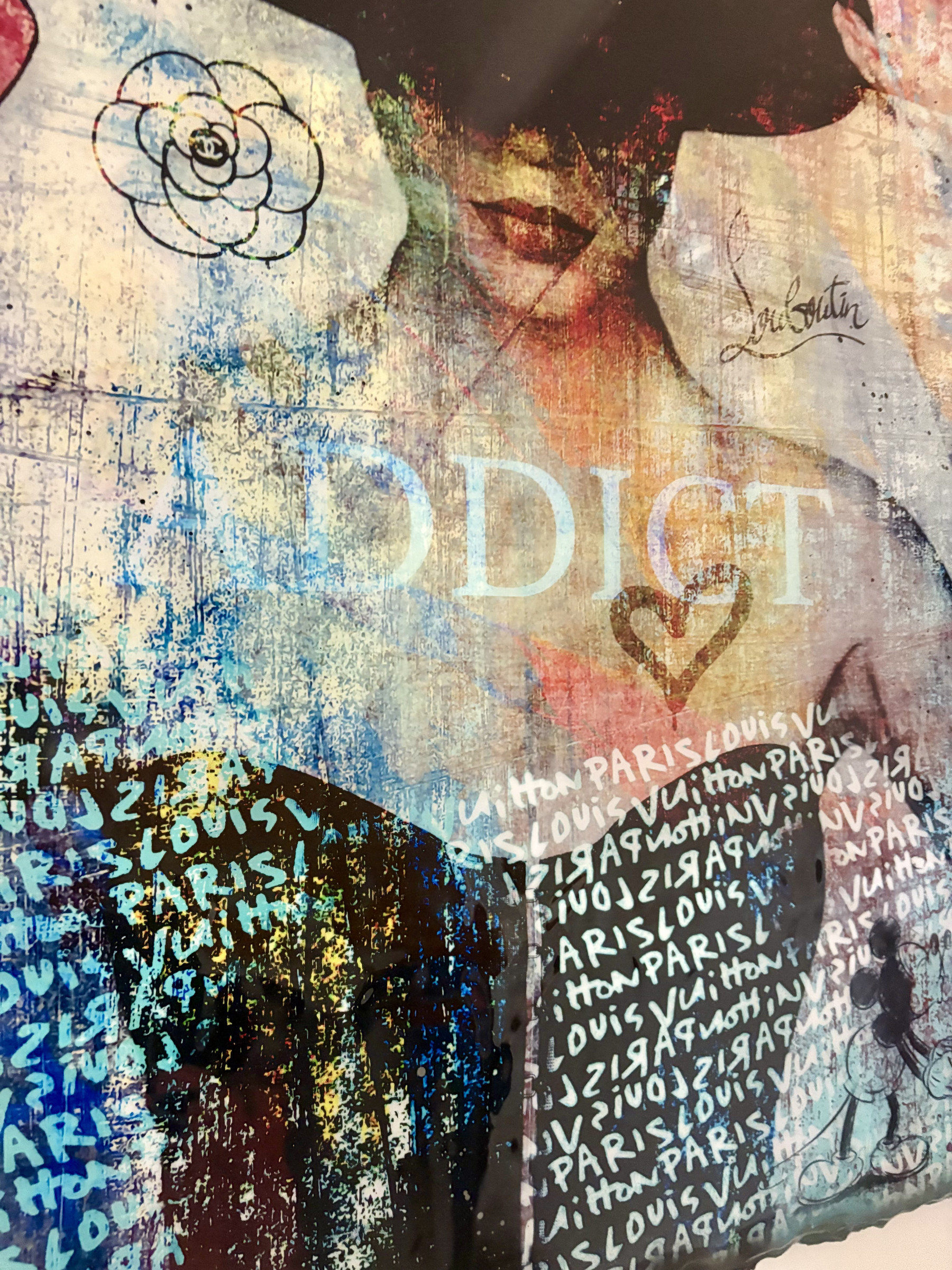 N.Nathan, #Vogue addict, painting - Artalistic online contemporary art buying and selling gallery