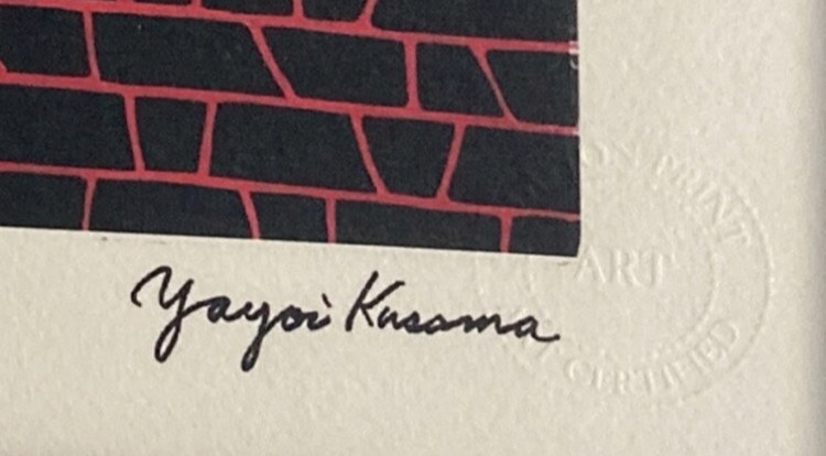 Yayoi Kusama, Sans titre, Edition - Artalistic online contemporary art buying and selling gallery