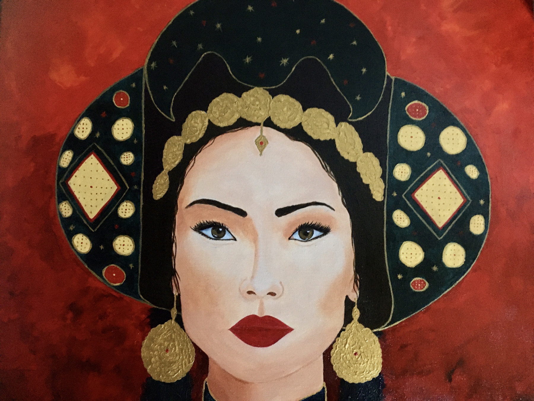 Françoise Augustine, Hoelun, painting - Artalistic online contemporary art buying and selling gallery