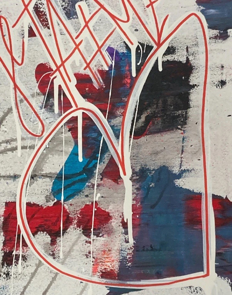Karl Lagasse, Sans titre, painting - Artalistic online contemporary art buying and selling gallery