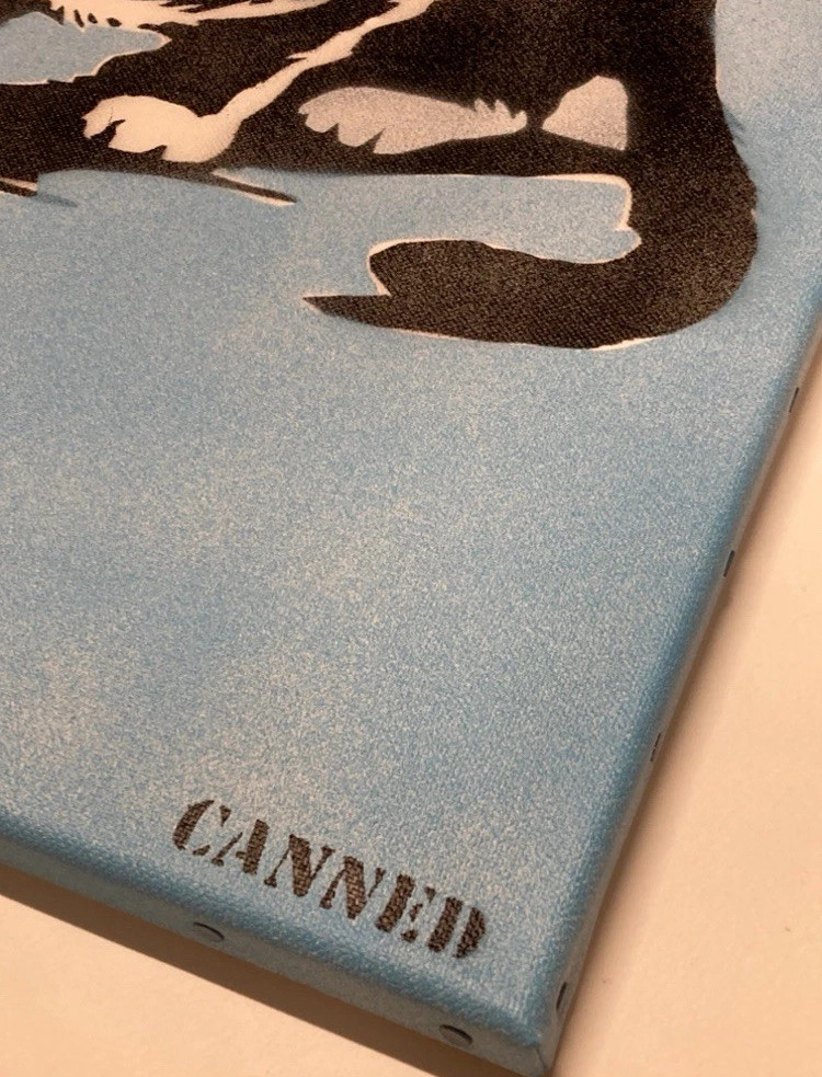 Canned, The last dance, painting - Artalistic online contemporary art buying and selling gallery