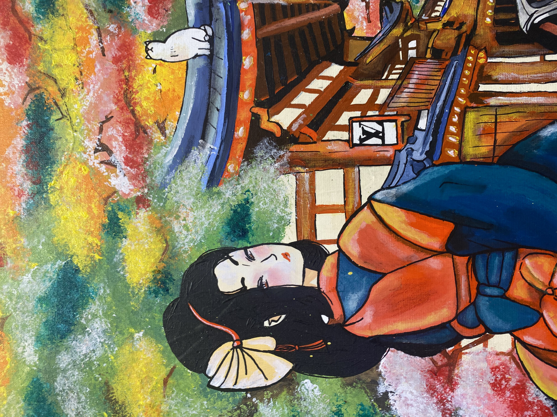 Pauline Cornée, Traditional luxury, painting - Artalistic online contemporary art buying and selling gallery