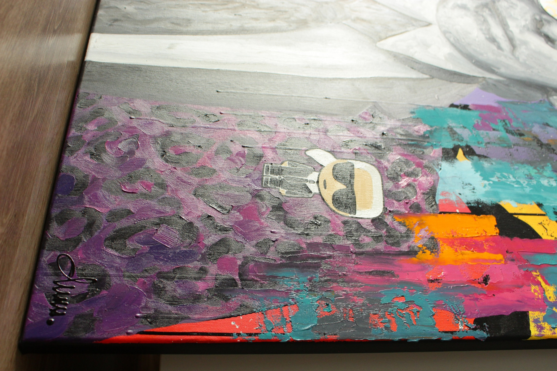 Monika Mrowiec, Just Karl, painting - Artalistic online contemporary art buying and selling gallery