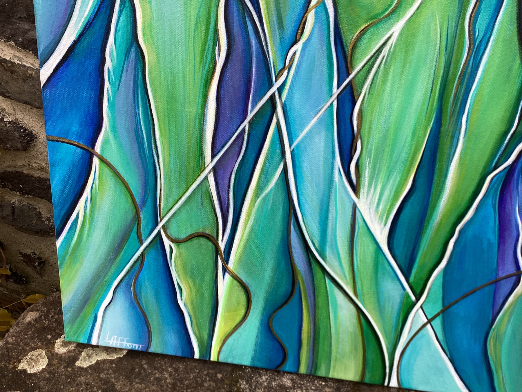Annemarie Laffont, Vivace, painting - Artalistic online contemporary art buying and selling gallery