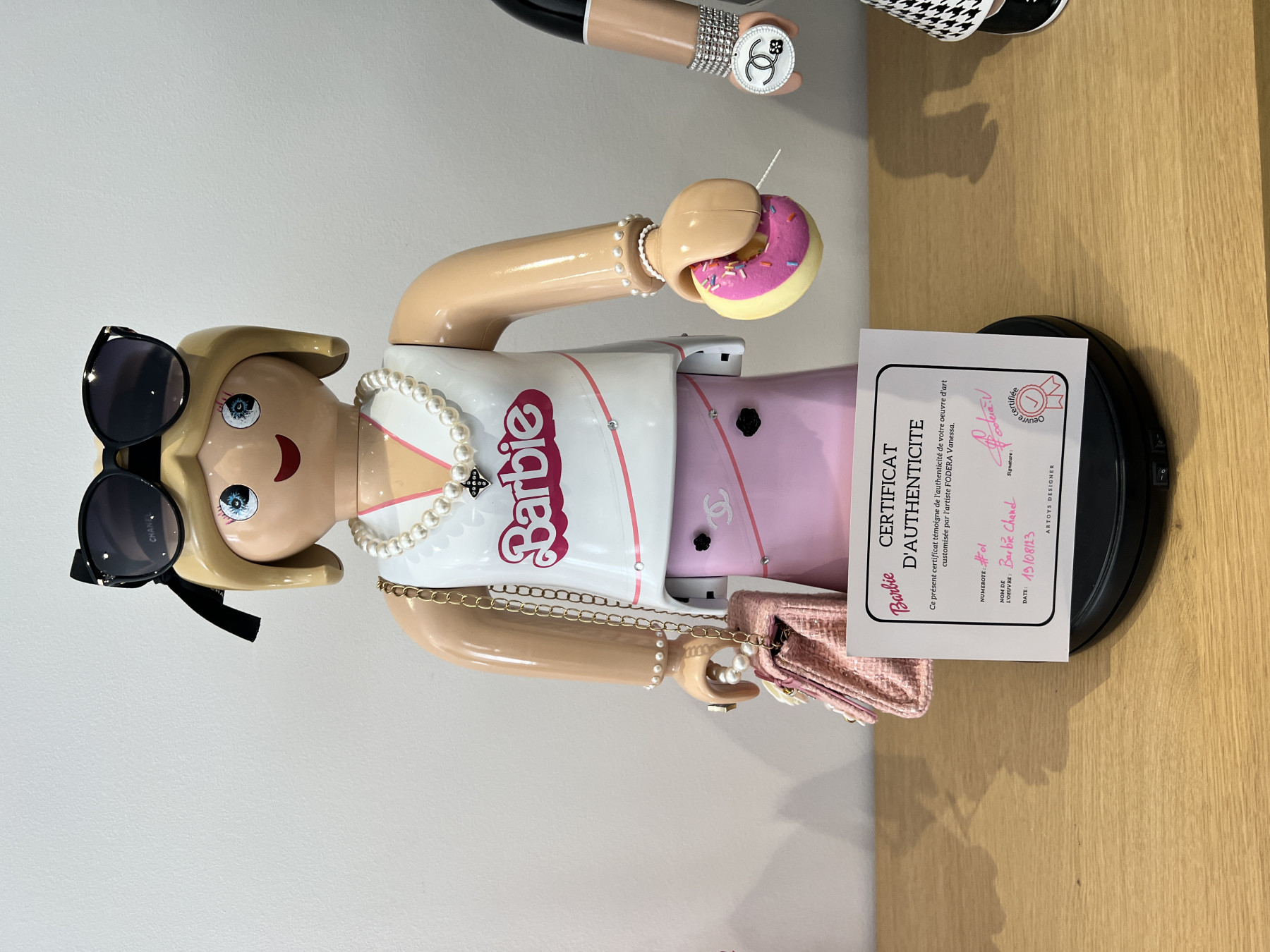 Vanessa Fodera, Playmobil XXL Barbie Chanel, sculpture - Artalistic online contemporary art buying and selling gallery