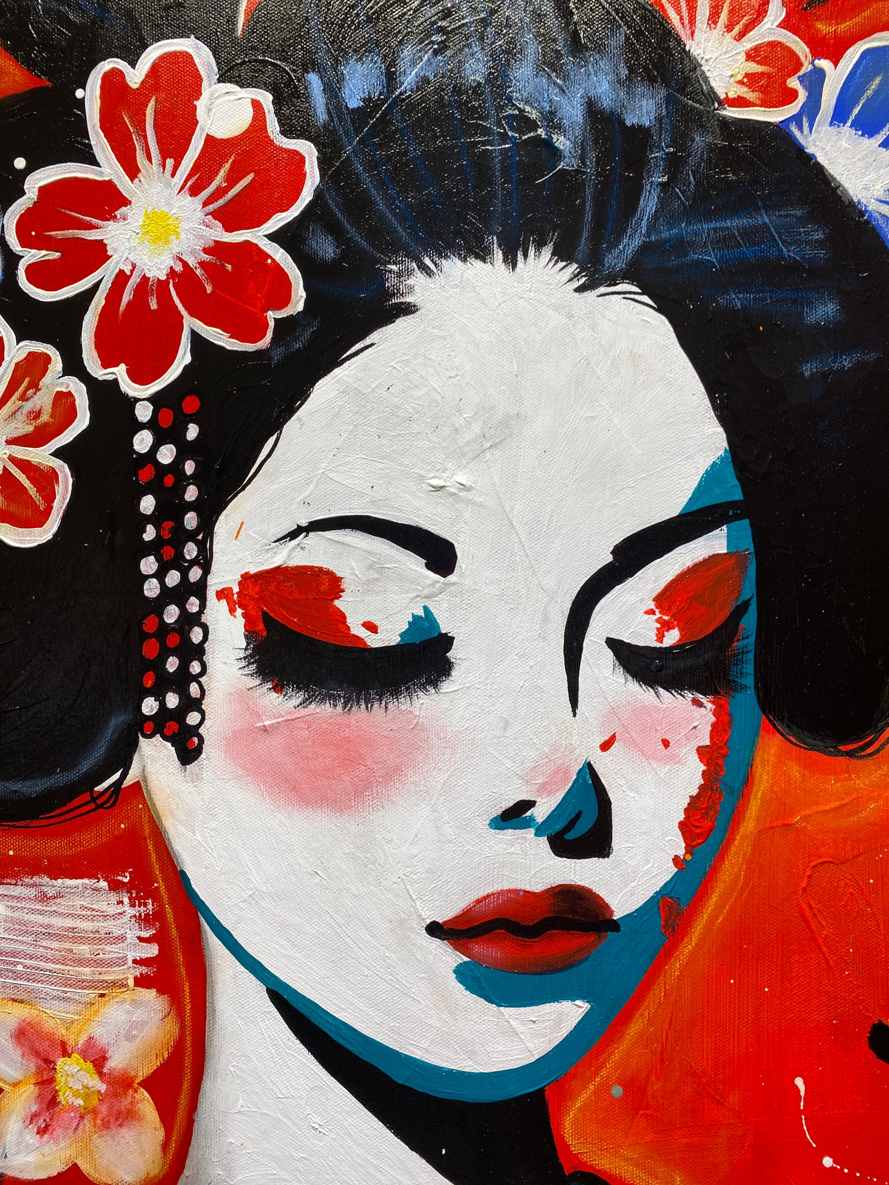 Pauline Cornée, Japan in my head, painting - Artalistic online contemporary art buying and selling gallery