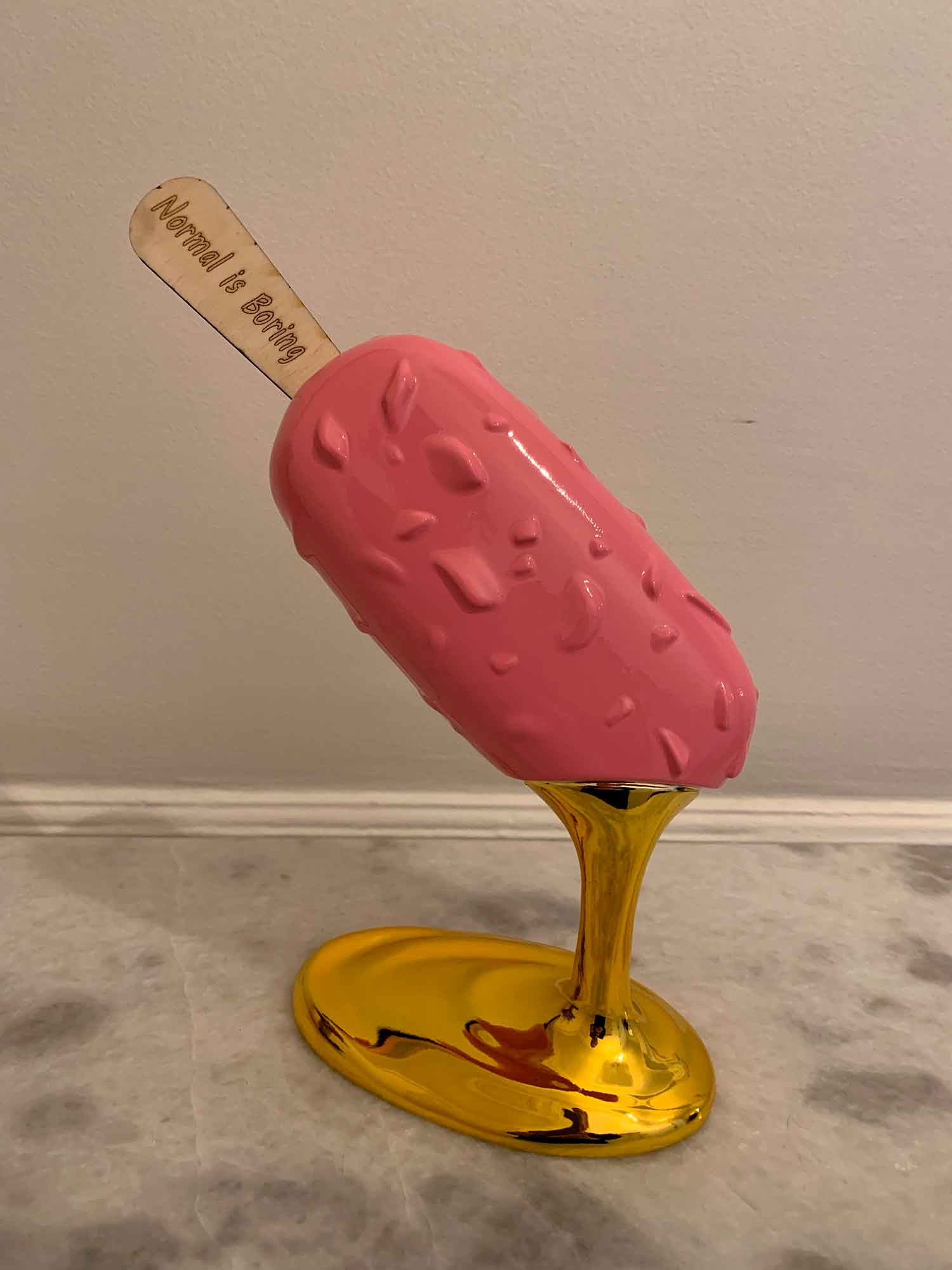 Sagrasse, Normal is boring, sculpture - Artalistic online contemporary art buying and selling gallery