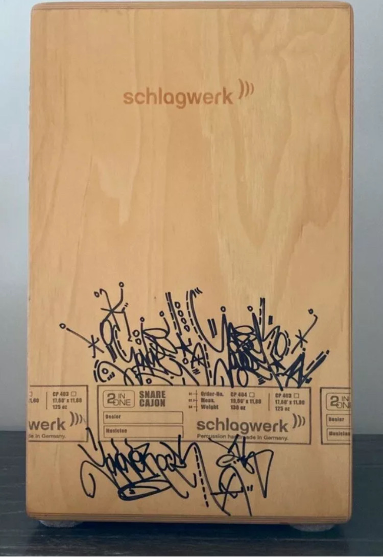 Jonone, Cajon tagué, sculpture - Artalistic online contemporary art buying and selling gallery