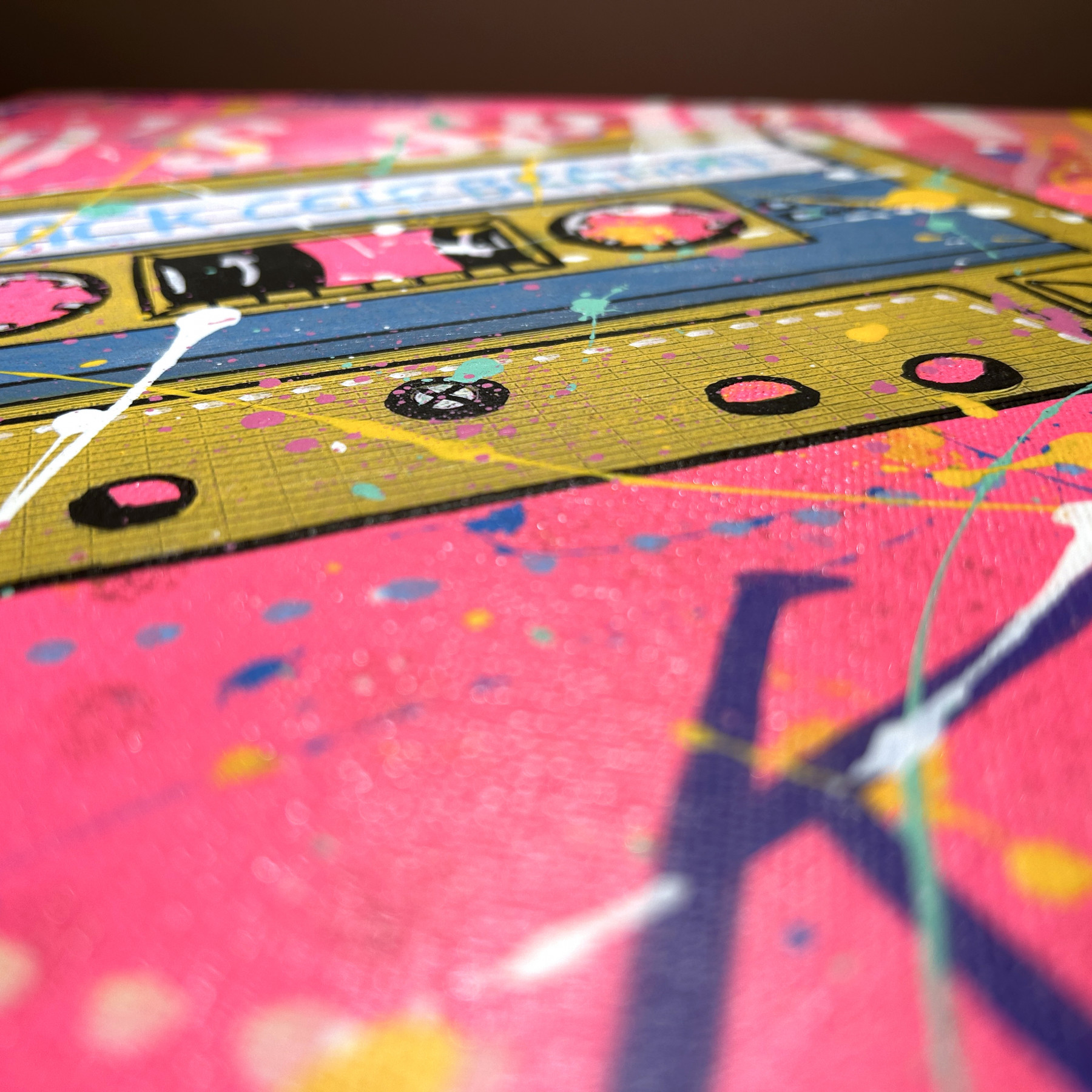 Secam, K7 pink, painting - Artalistic online contemporary art buying and selling gallery