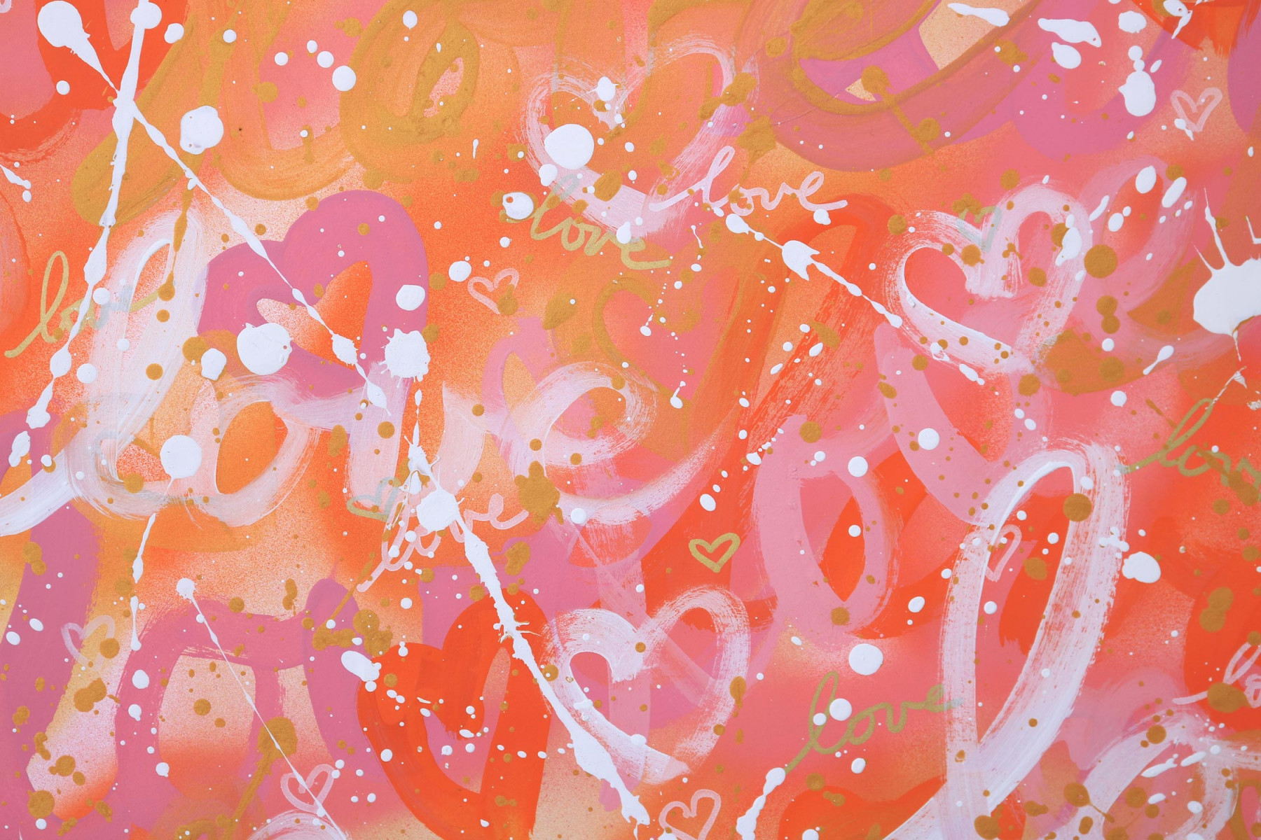 Isabelle Pelletane, Love Love 22, peinture - Artalistic online contemporary art buying and selling gallery