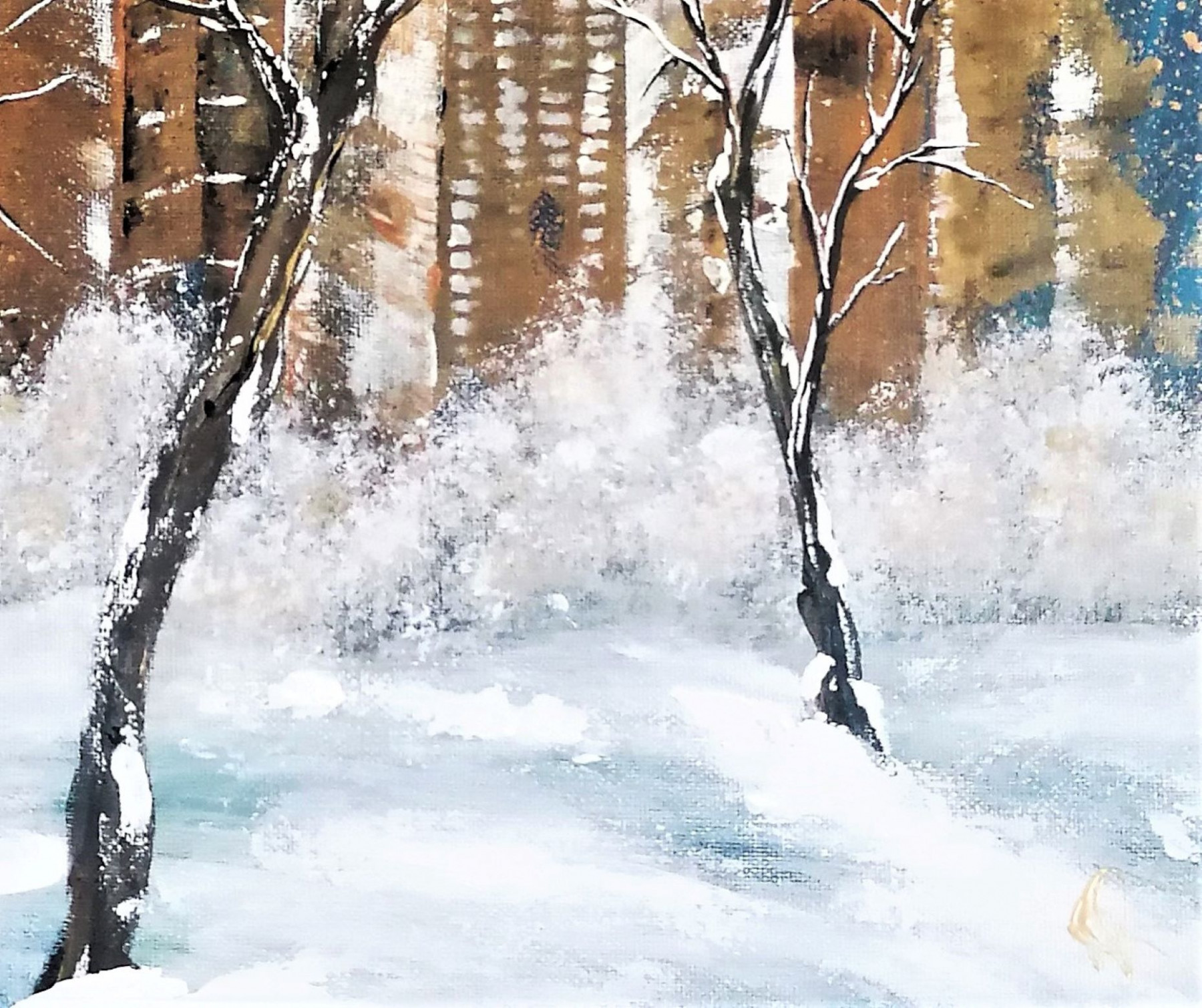 Anne Robin, L'arche d'or, painting - Artalistic online contemporary art buying and selling gallery