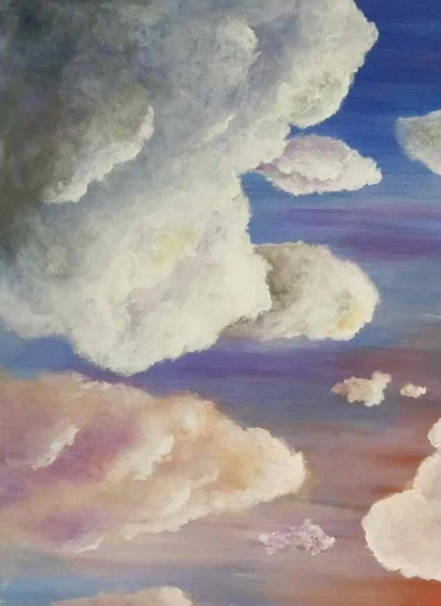 Anne Robin, L'instant du crépuscule, painting - Artalistic online contemporary art buying and selling gallery