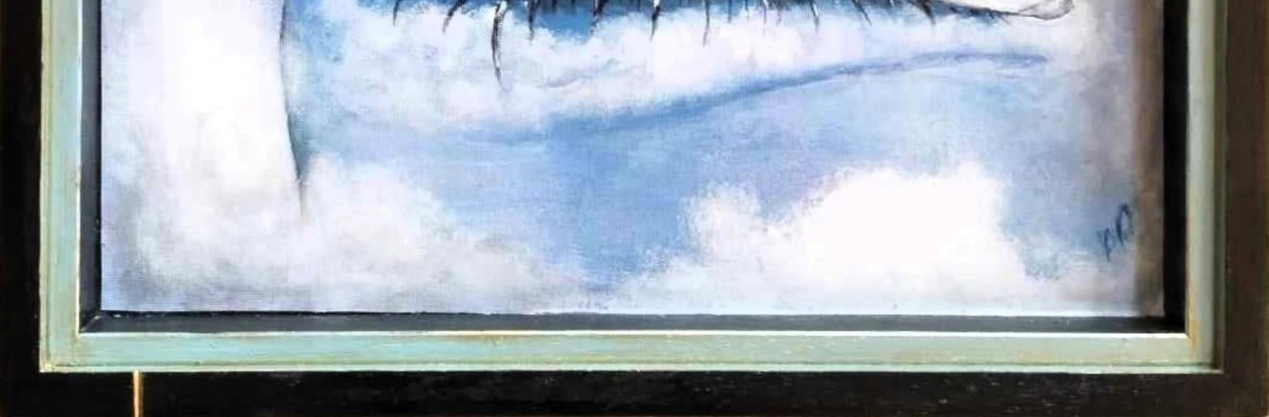Anne Robin, La tête dans les nuages, painting - Artalistic online contemporary art buying and selling gallery