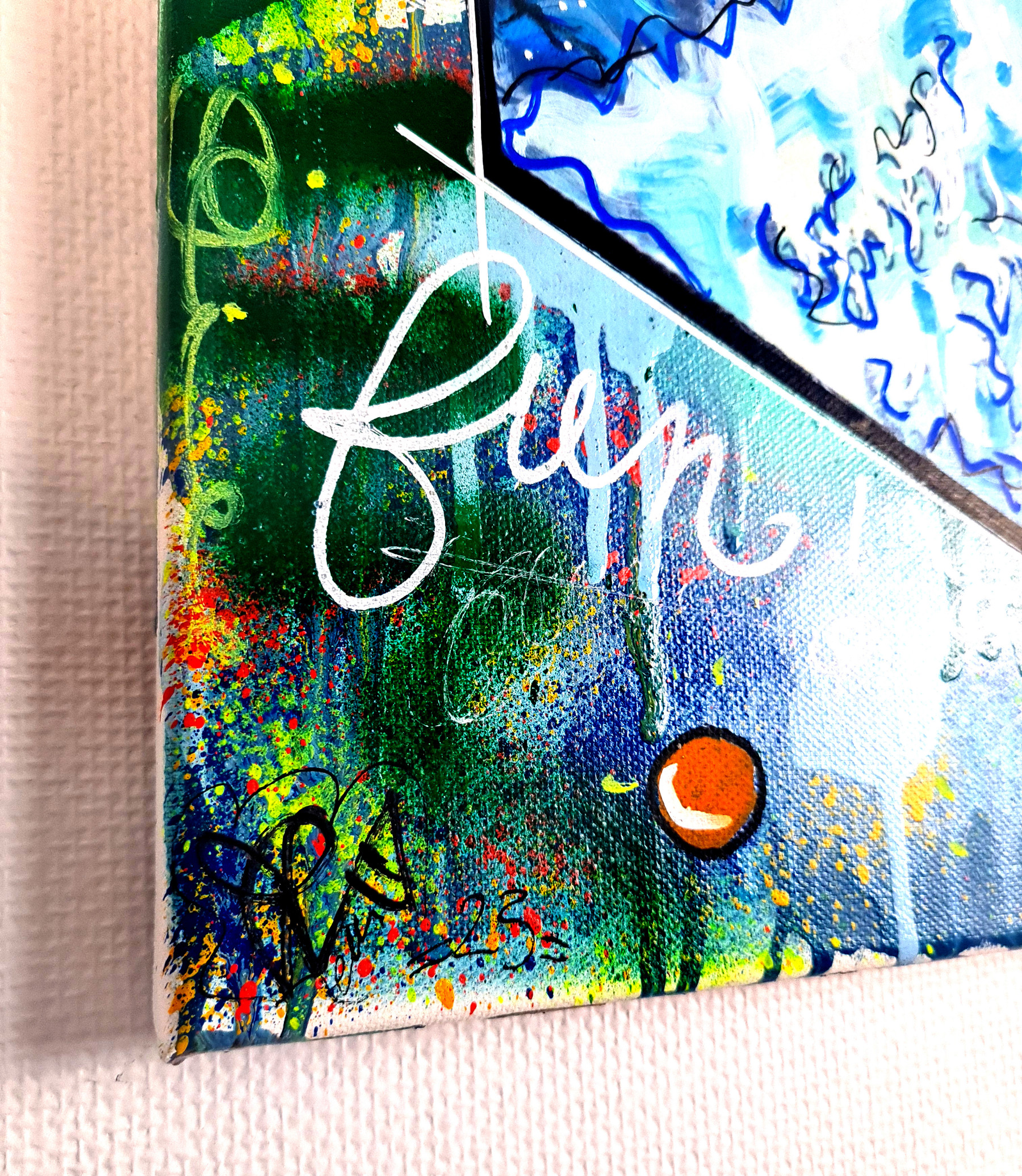 PVettese, Labubu X Kanagawa Coca, painting - Artalistic online contemporary art buying and selling gallery