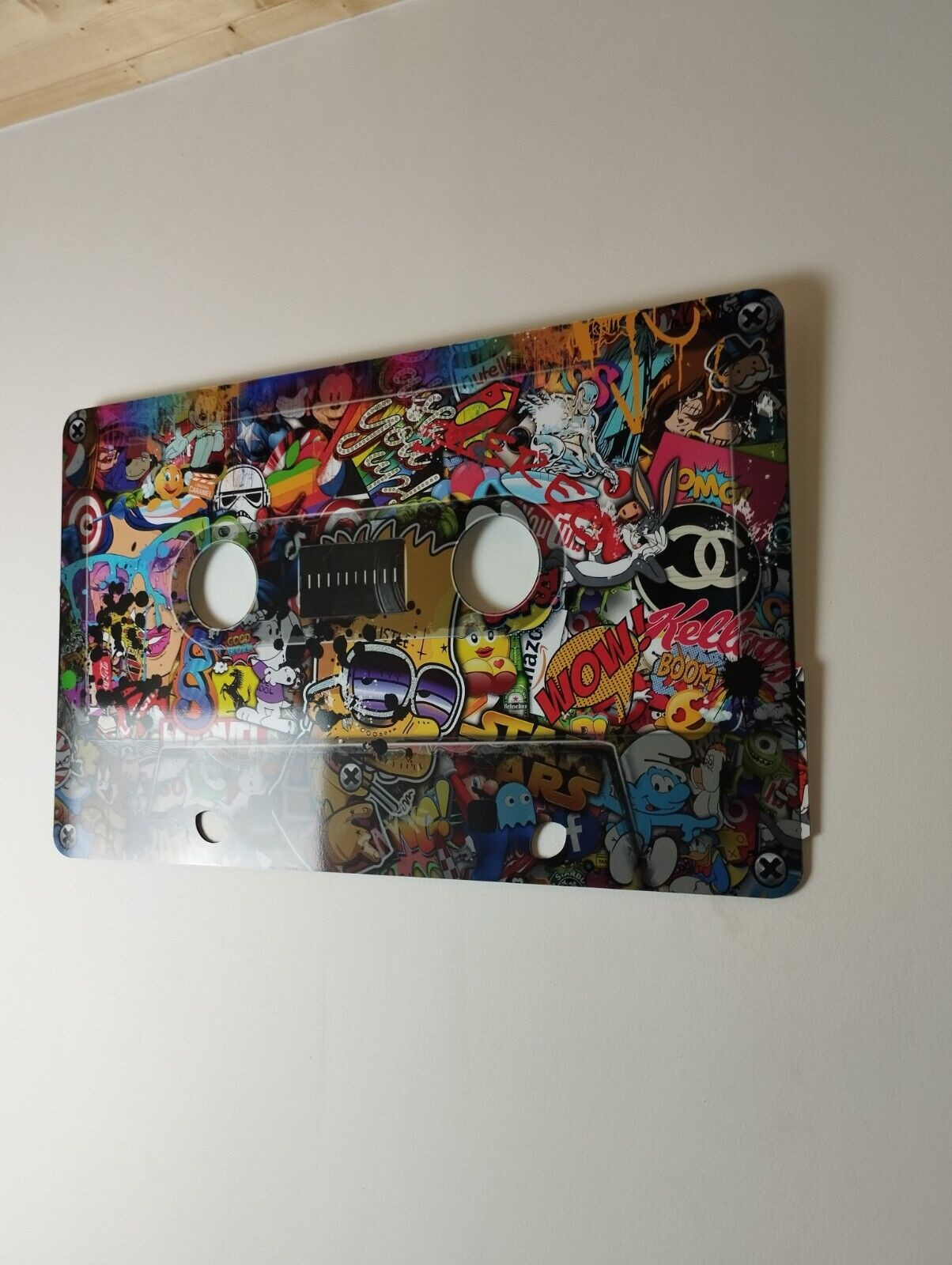 Lascaz, Pop Art Tape, edition - Artalistic online contemporary art buying and selling gallery