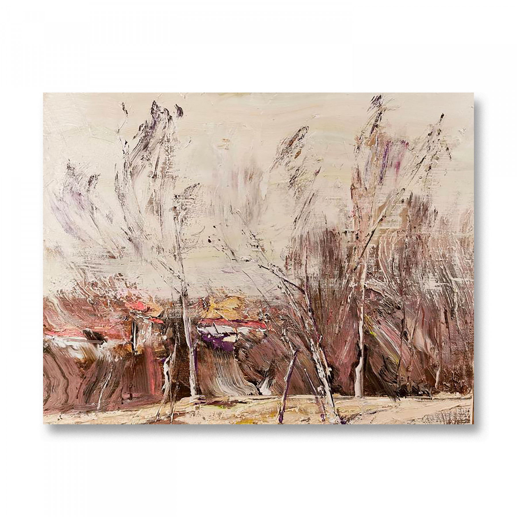 Chen Weinan, Late autumn lang ya tai, painting - Artalistic online contemporary art buying and selling gallery